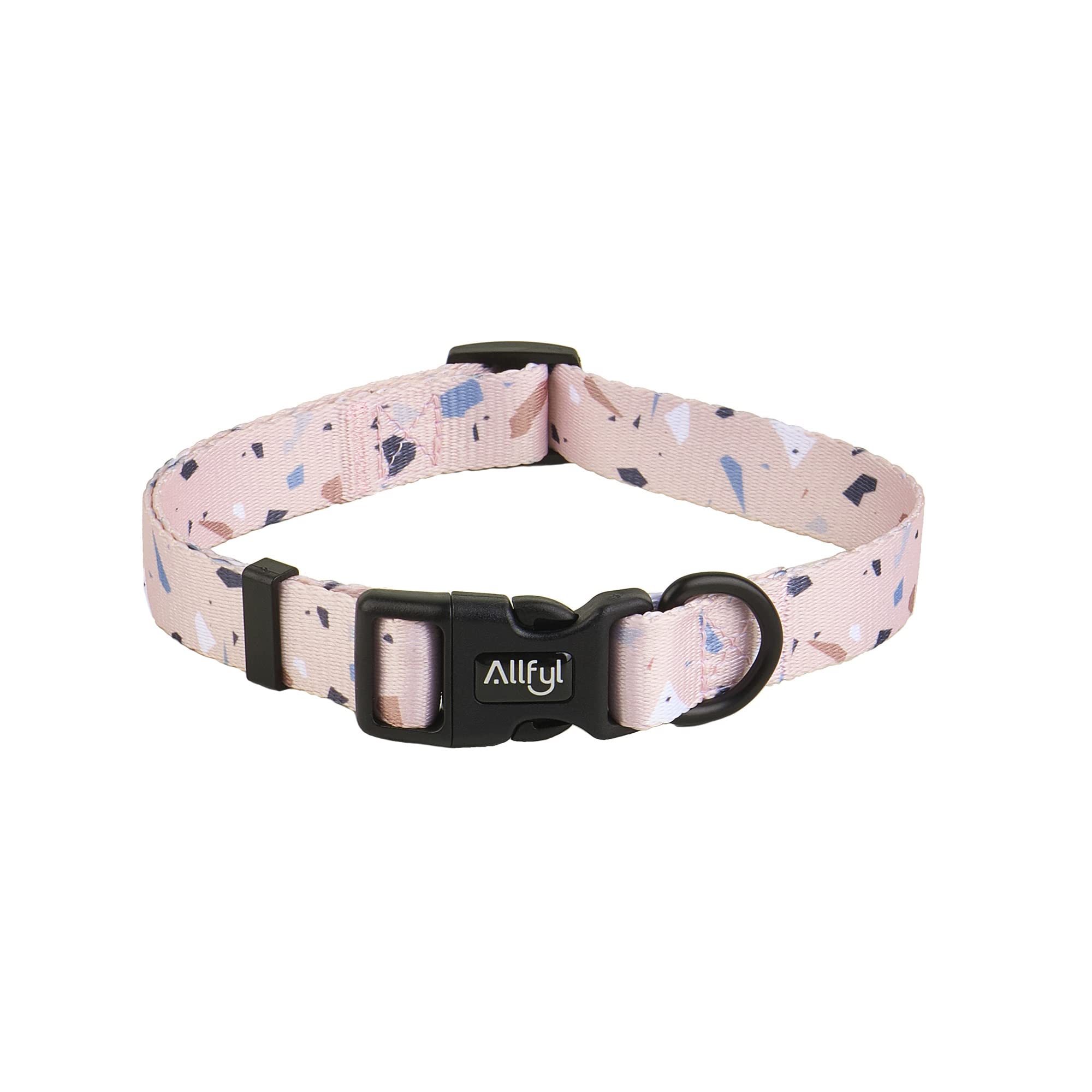 Adjustable Flower Dog Collar with Quick Release Safety Buckle - Soft Comfortable Pet Collar for Small Medium Large Dogs - Perfect for Daily Walks, Training & Outdoor Adventures