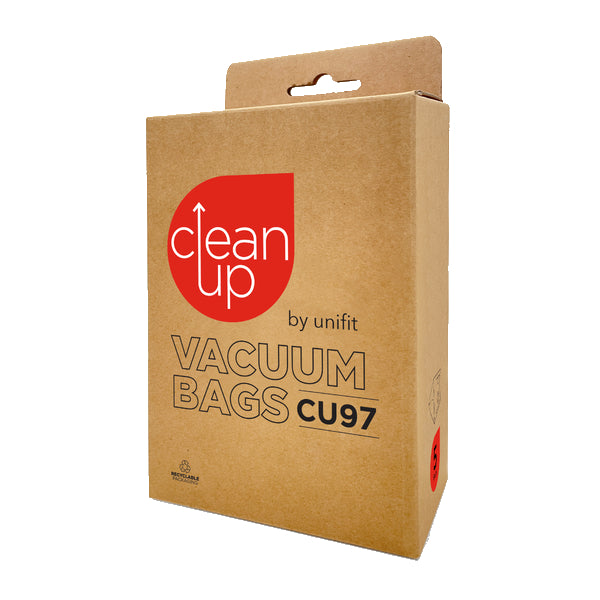 Unifit CU97 CleanUp Bag - Durable & Waterproof Trash Can Liner for Home, Office, and Outdoor Use - Perfect for Camping, Travel, and Waste Disposal