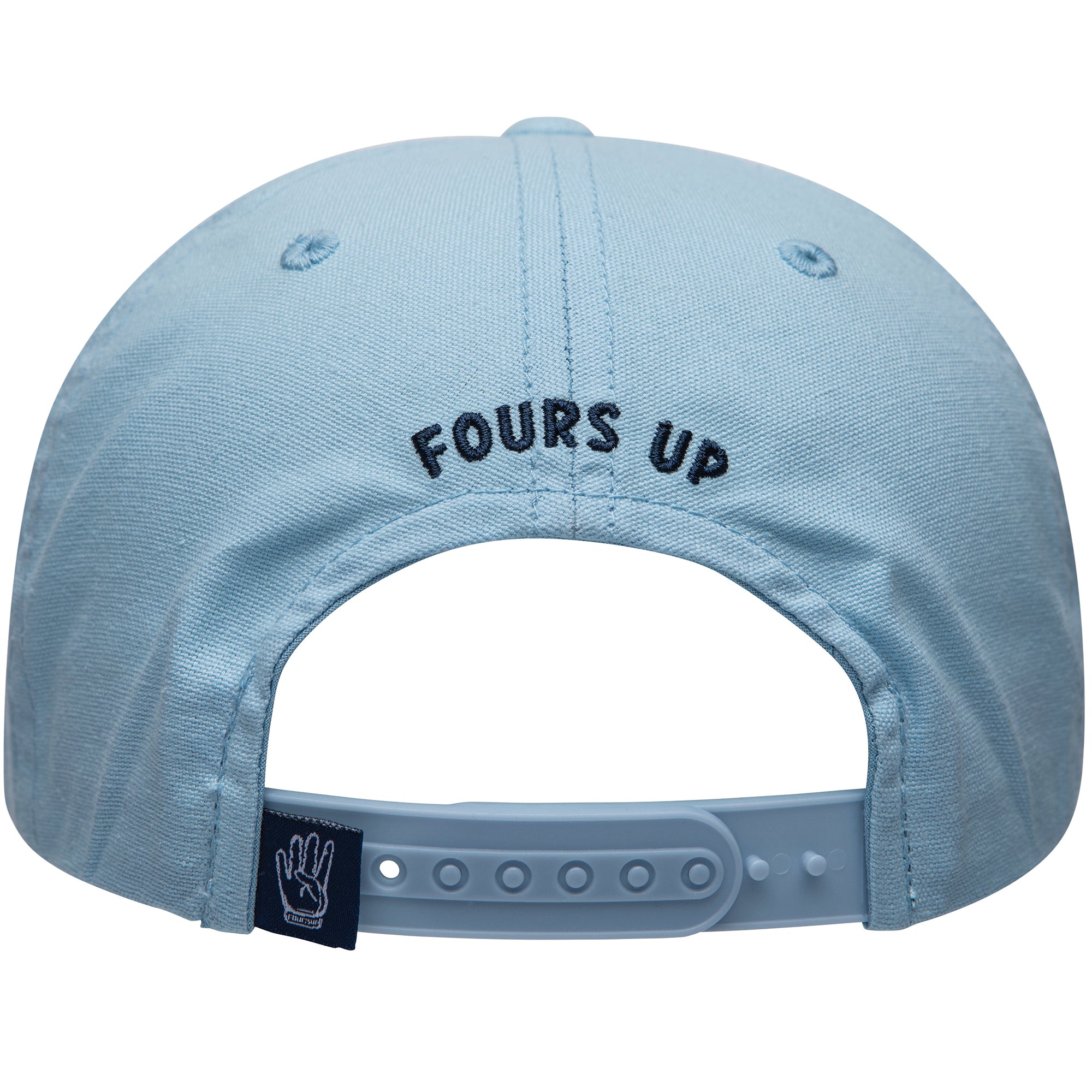 Blue Fours Up Rope Hat - Stylish Adjustable Baseball Cap for Men & Women - Perfect for Outdoor Activities, Sports, and Casual Wear