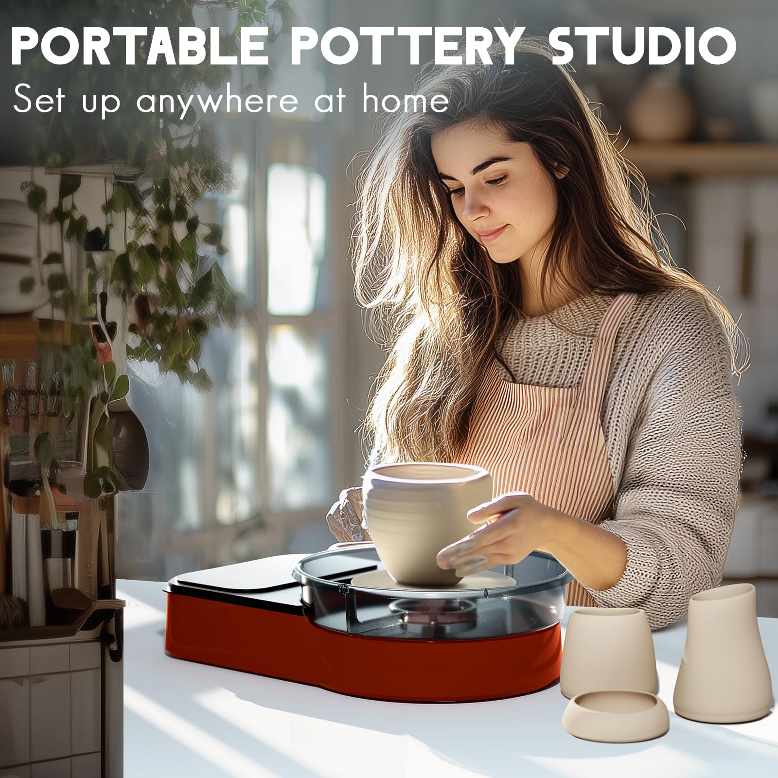 Electric Pottery Wheel for Kids & Beginners - 6