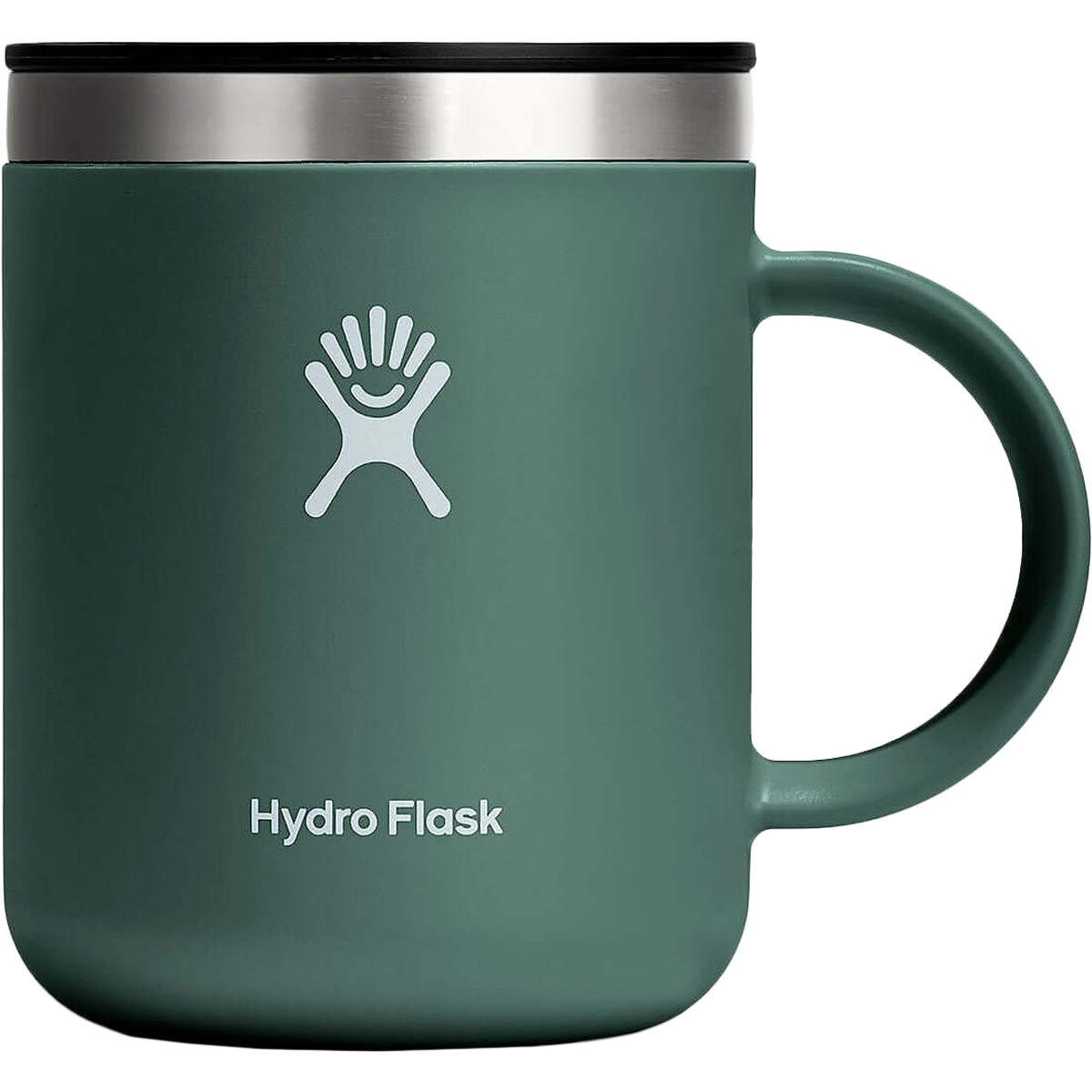 12 oz Insulated Coffee Mug - Stainless Steel Travel Tumbler with Lid & Handle - Keeps Drinks Hot/Cold for Hours - Perfect for Office, Commute & Outdoor Adventures
