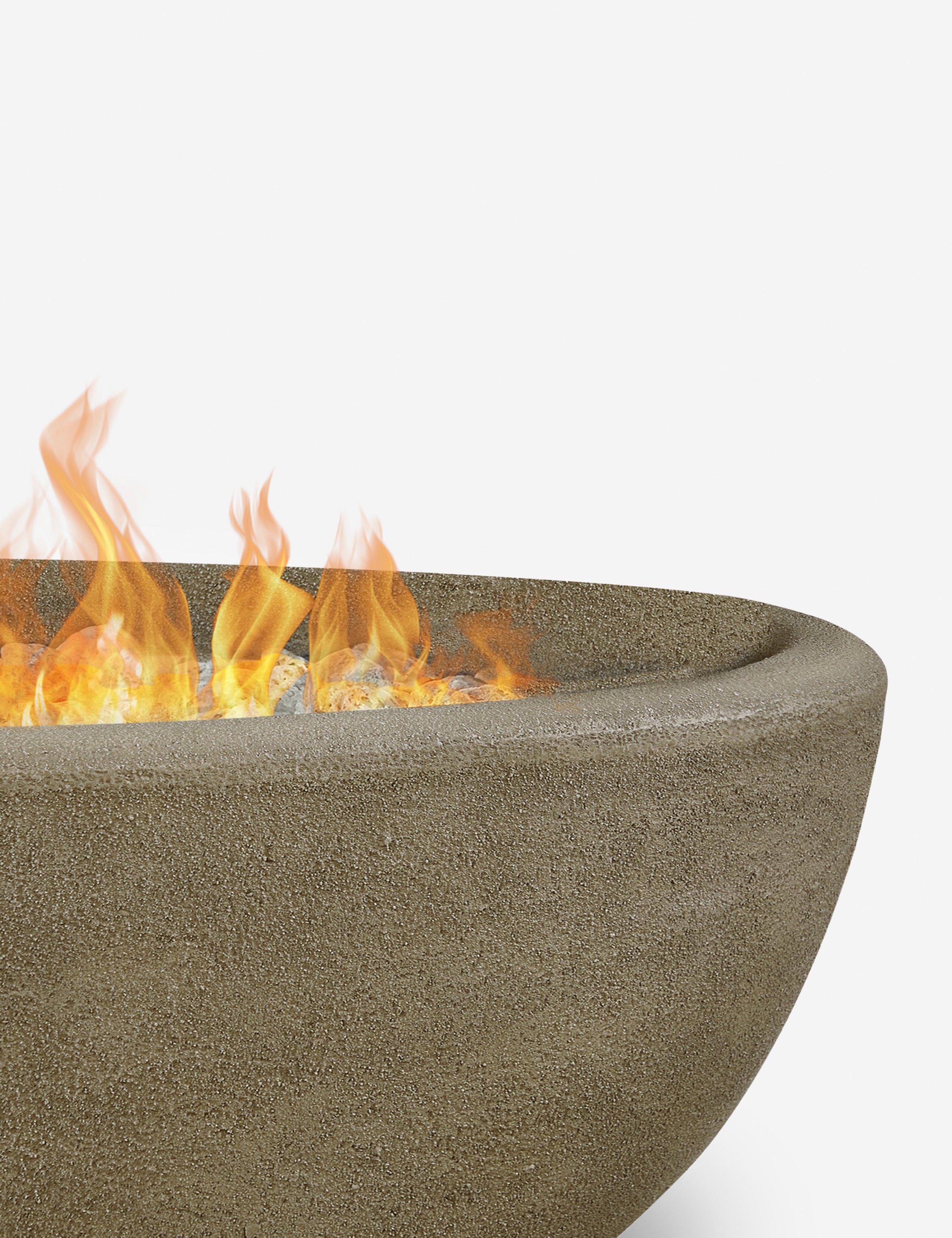 Fernanda Fire Bowl - Outdoor Fire Pit Bowl for Backyard, Patio, and Camping - Durable Steel Fire Bowl for Cozy Nights and Entertaining Guests