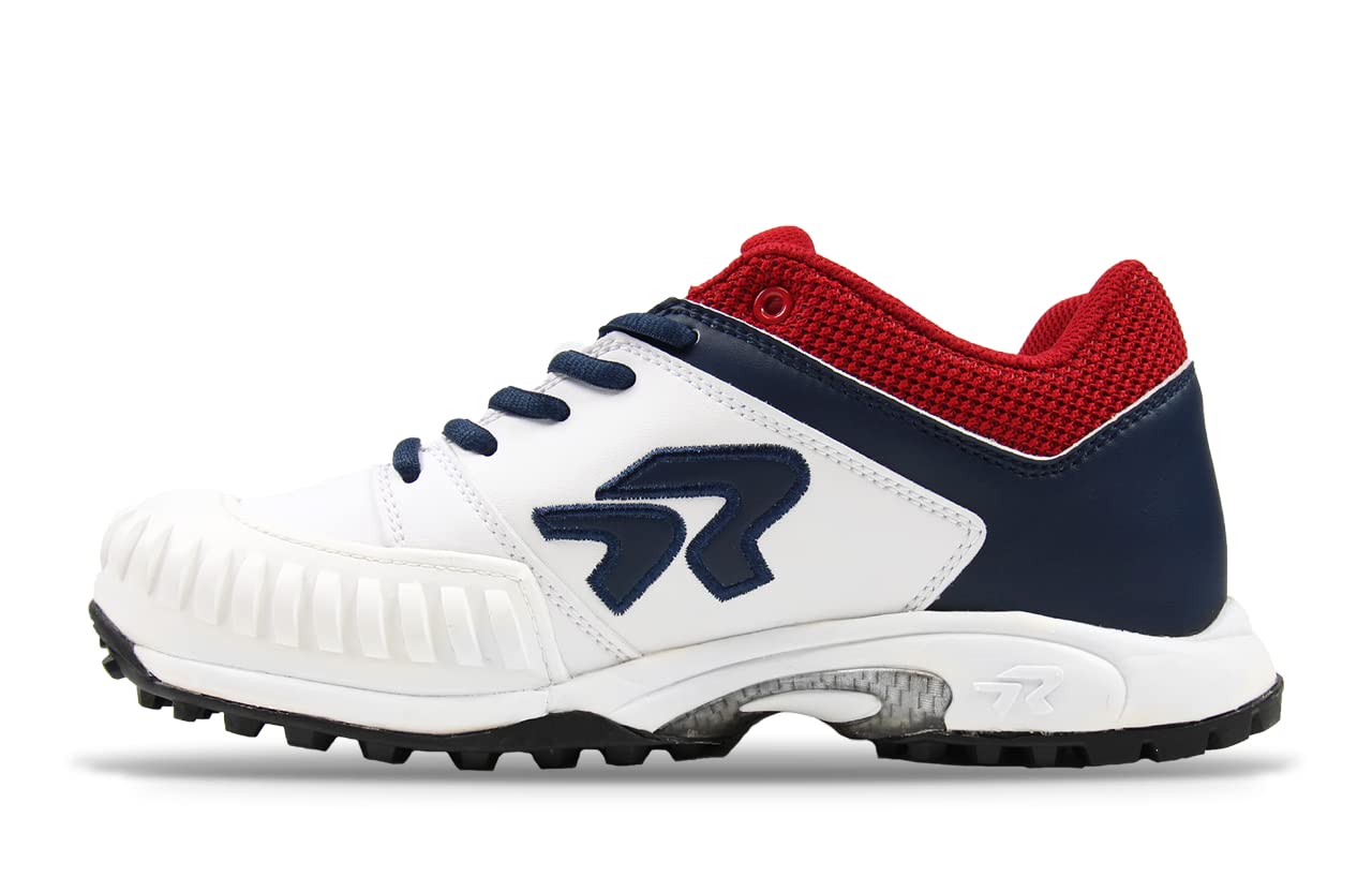 Ringor Flite Softball Pitching Turf Shoe - Women's Lightweight & Durable Cleats | American Spirit Design | Perfect for Fastpitch Games, Practice & Turf Training