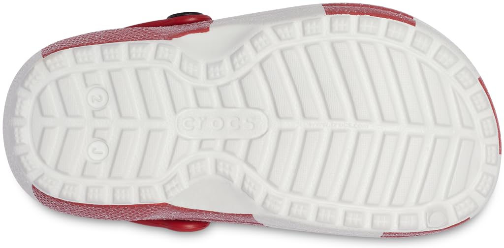 Crocs Kids Classic Holiday Lined Clogs - Warm Winter Shoes for Boys & Girls | Cozy Indoor/Outdoor Slippers for Christmas & Cold Weather Play
