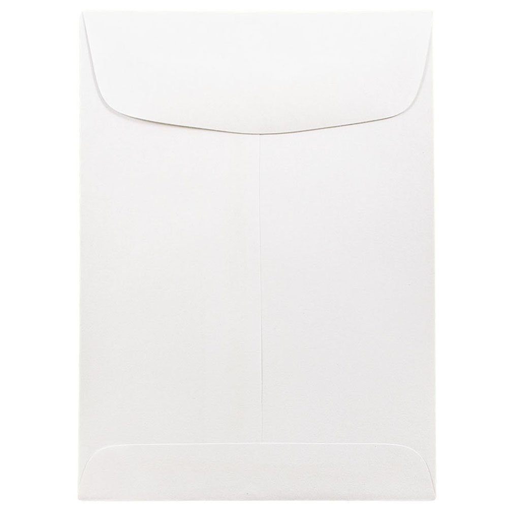 JAM PAPER 5.5 x 7.5 Inch Open End Catalog Commercial Envelopes - White - 500 Count Bulk Pack - Perfect for Business Mailings, Invoices & Direct Marketing Campaigns