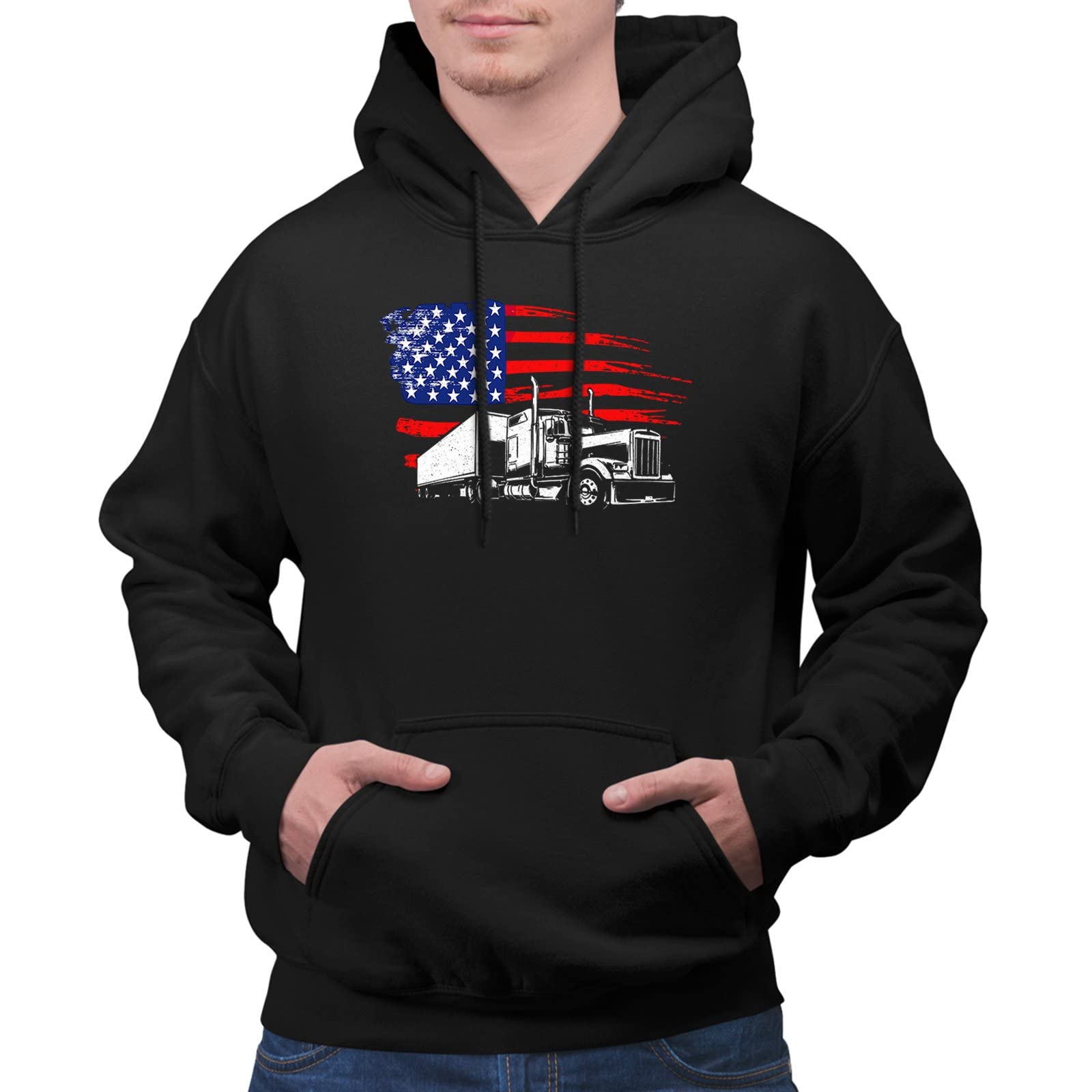 Funny Trucker Driver Sweatshirt - Cool Unisex Hoodie Gift for Men & Women - Perfect for Road Trips, Trucking Jobs & Casual Wear