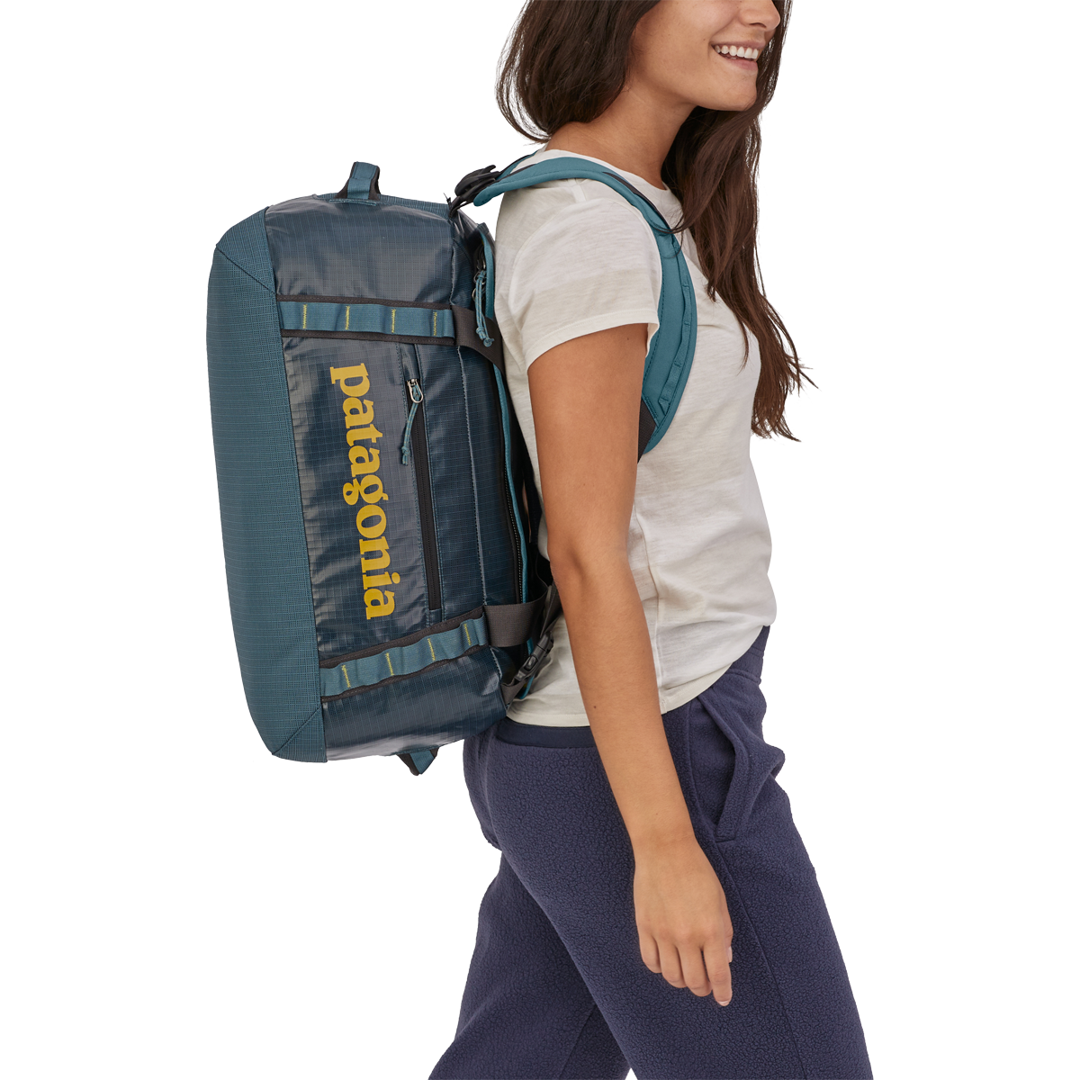 Black Hole Duffel Bag 40L - Waterproof Travel Duffel for Camping, Hiking & Gym - Durable & Lightweight Carry-On Luggage
