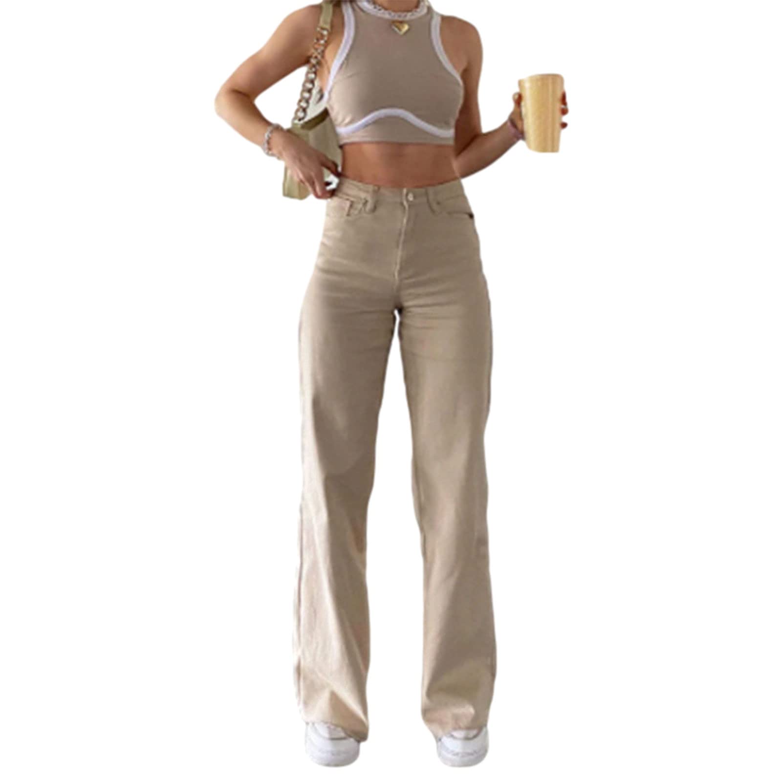 **Women's High Waisted Mom Jeans - Vintage Baggy Boyfriend Jeans with Ripped Details & Wide Leg | Casual Streetwear for Everyday Outfits**    (场景补充: **Perfect for Casual Wear, Date Nights, and Trendy Street Style Looks**)