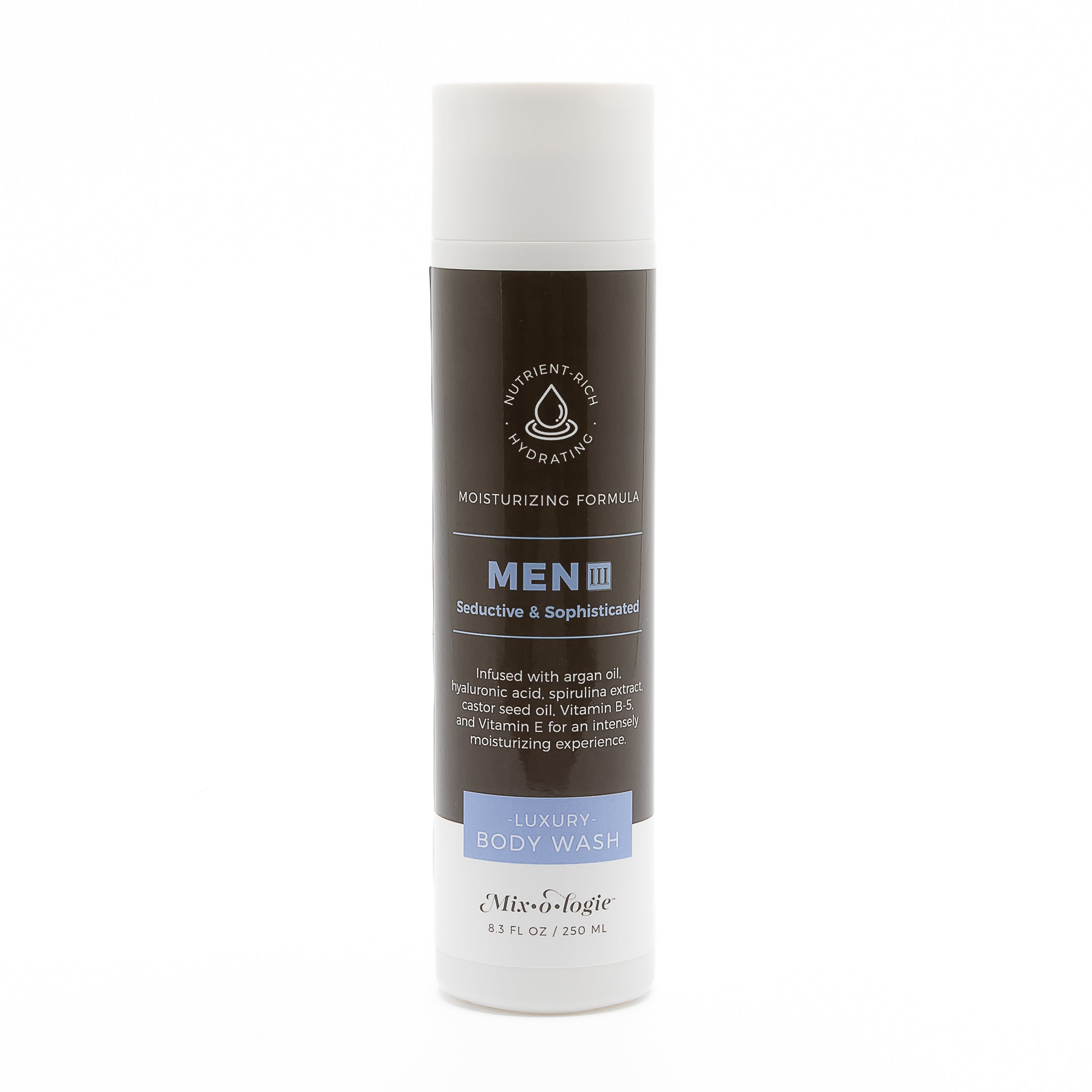 Men's Luxury Body Wash - Seductive & Sophisticated Scent - 8.3 Fl Oz - Premium Shower Gel for Daily Use & Special Occasions