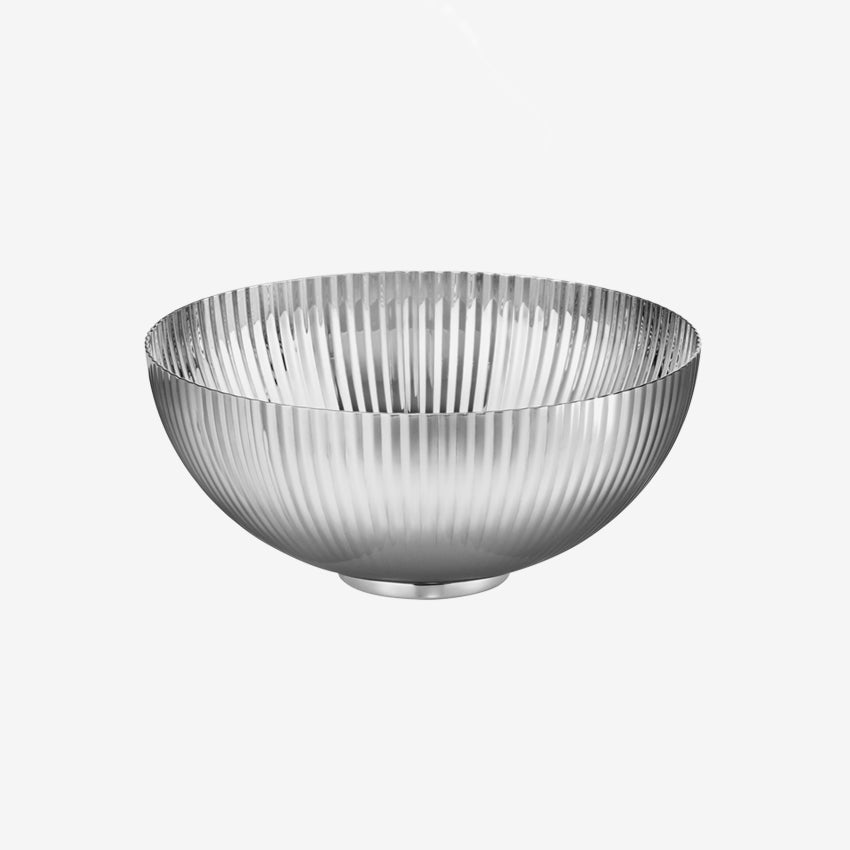 Georg Jensen Bernadotte Bowl - Elegant Scandinavian Serving Bowl for Fruit, Salad & Desserts - Perfect for Dining, Entertaining & Home Decor