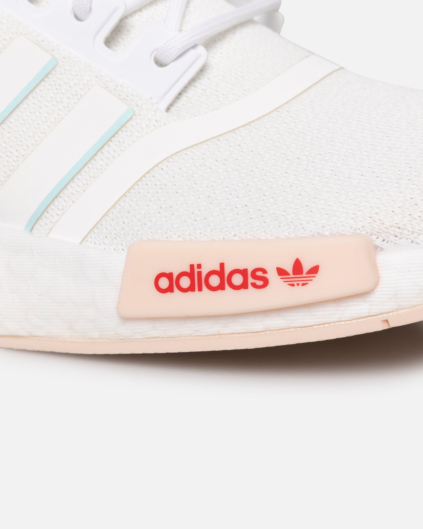Adidas Women's NMD_R1 Running Shoes - White/Almond Color - Lightweight Comfort Sneakers for Women | Perfect for Gym, Jogging & Casual Wear