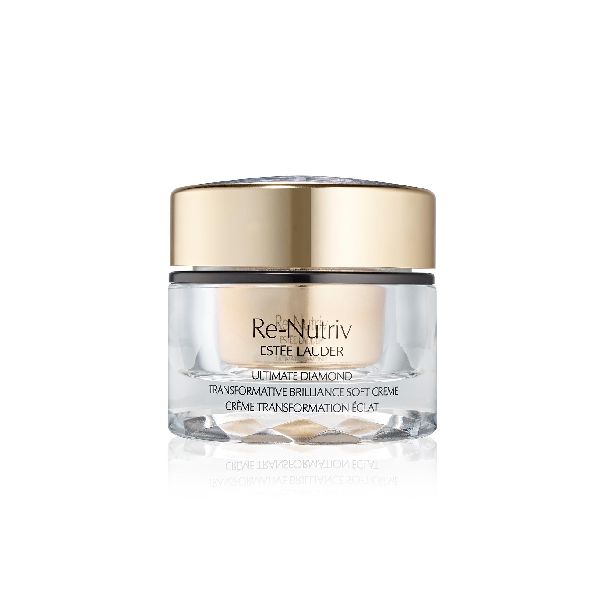 Estée Lauder Re-Nutriv Ultimate Diamond Transformative Brilliance Soft Cream 50ml - Luxury Anti-Aging Face Moisturizer for Radiant Skin | Perfect for Night Routine & Special Occasions