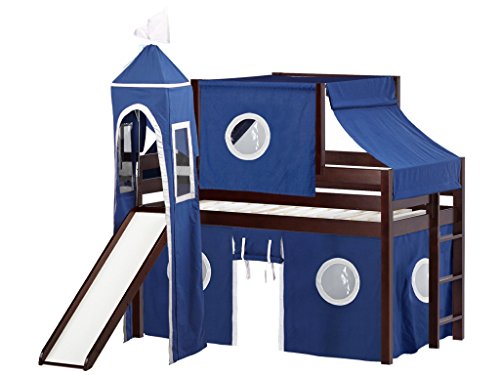 Cherry With Blue and White Tent