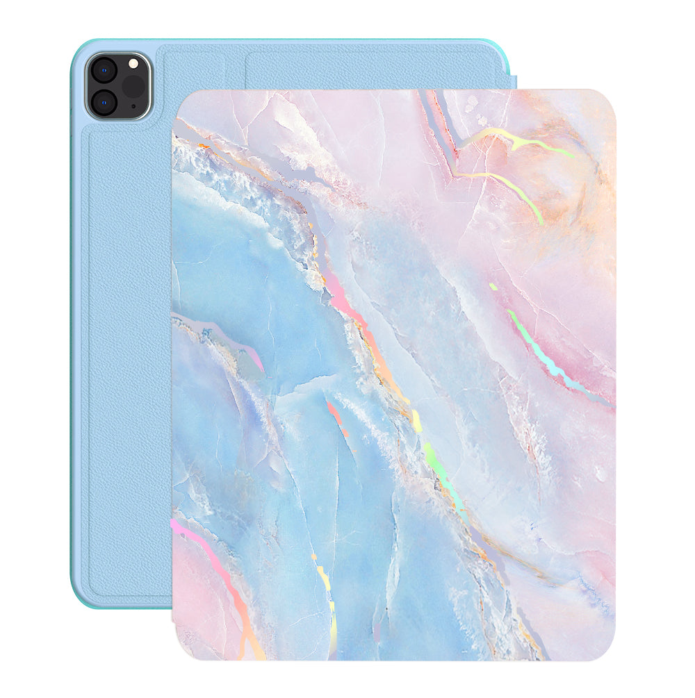 Holo Moonstone iPad Case 2.0 - Protective Cover for iPad Air/Pro, Durable Shockproof Slim Design with Crystal Clear Back, Perfect for Work, Travel & Everyday Use