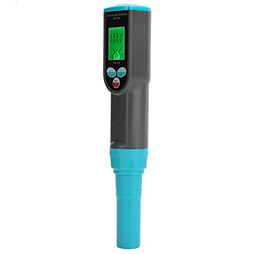 Portable DO Tester - Digital Dissolved Oxygen Meter with LCD Display for Swimming Pools, Aquariums, Hydroponics & Agricultural Water Testing - Professional Water Quality Analyzer for Lab, Field & Industrial Use