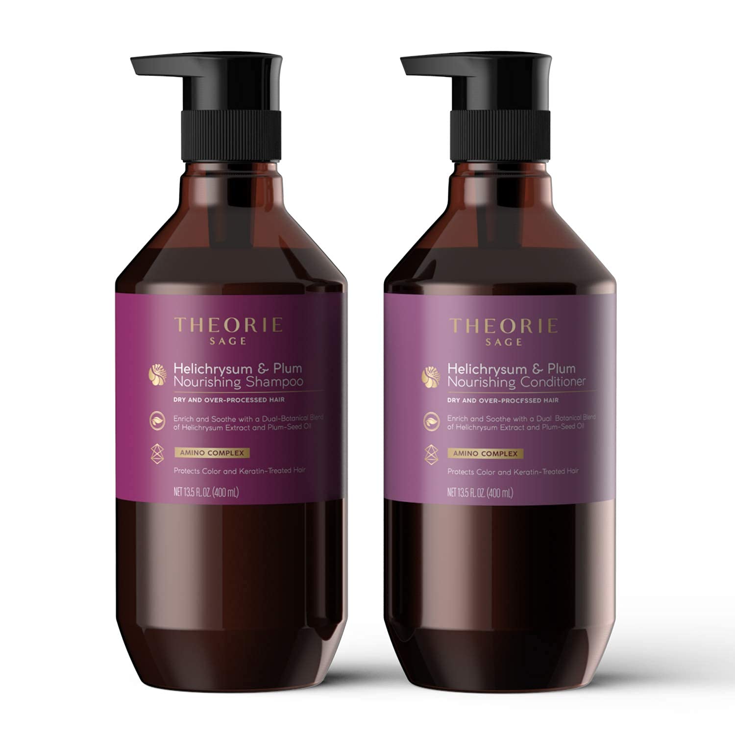 Helichrysum & Plum Nourishing Hair Conditioner for Dry & Damaged Hair - 800mL Deep Hydration & Repair - Perfect for Salon Treatments & Daily Hair Care