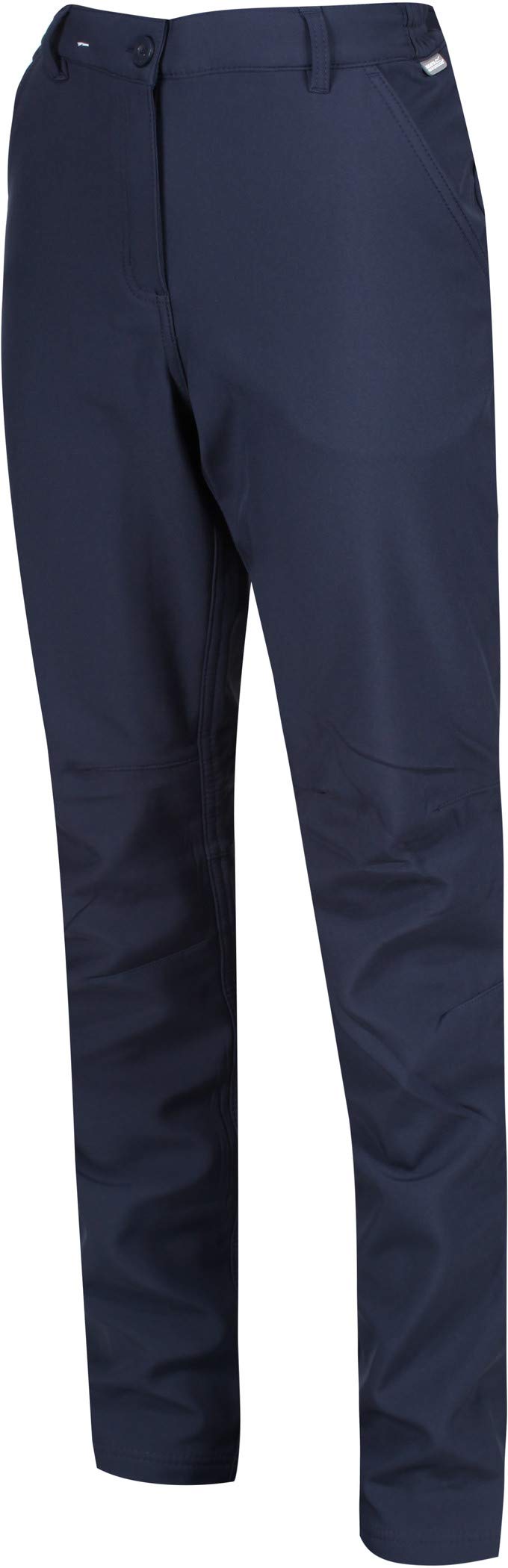 Women's Fenton Navy Blue Trousers - Size 10 Short Leg | Comfortable Casual Pants for Work, Office & Everyday Wear