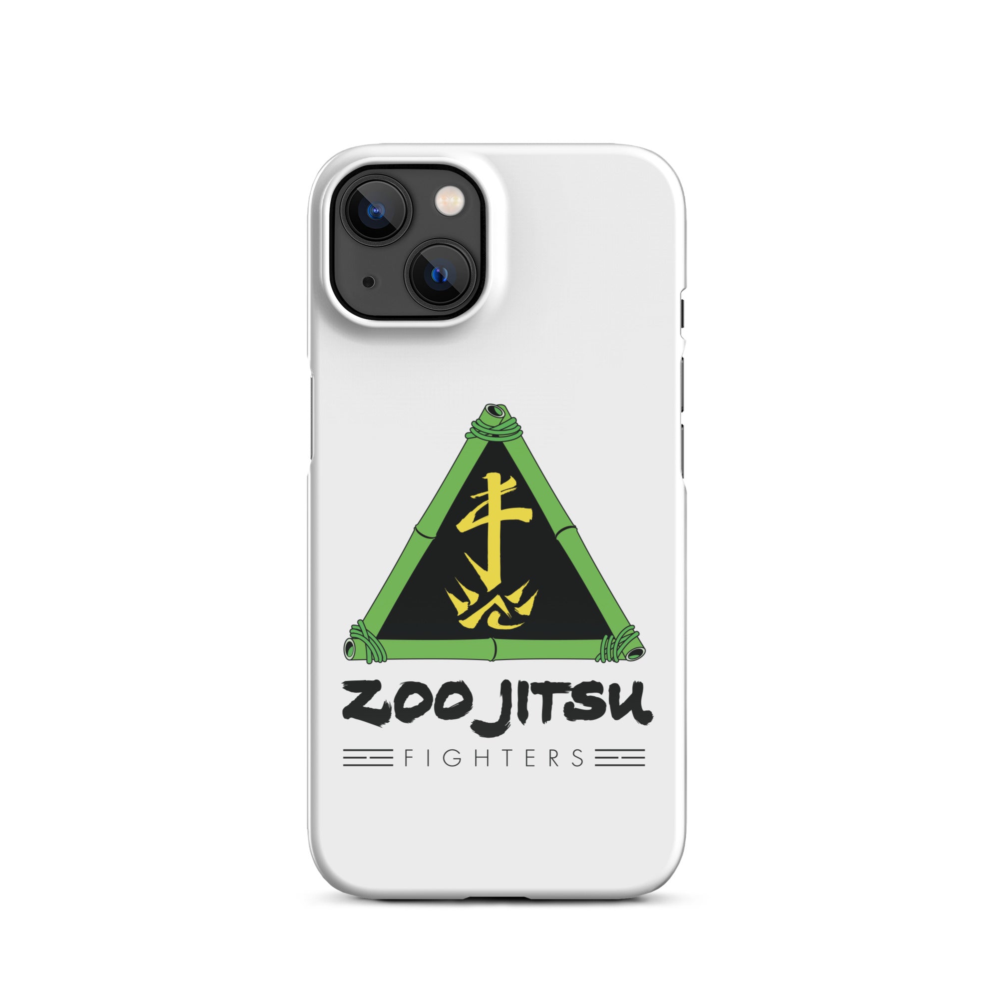 Zoo Jitsu Fighters Logo iPhone Case - Durable Snap-on Protective Cover for iPhone [Model Numbers] | Perfect for Martial Arts Fans & Anime Lovers (Gym, Training, Cosplay, Gift)