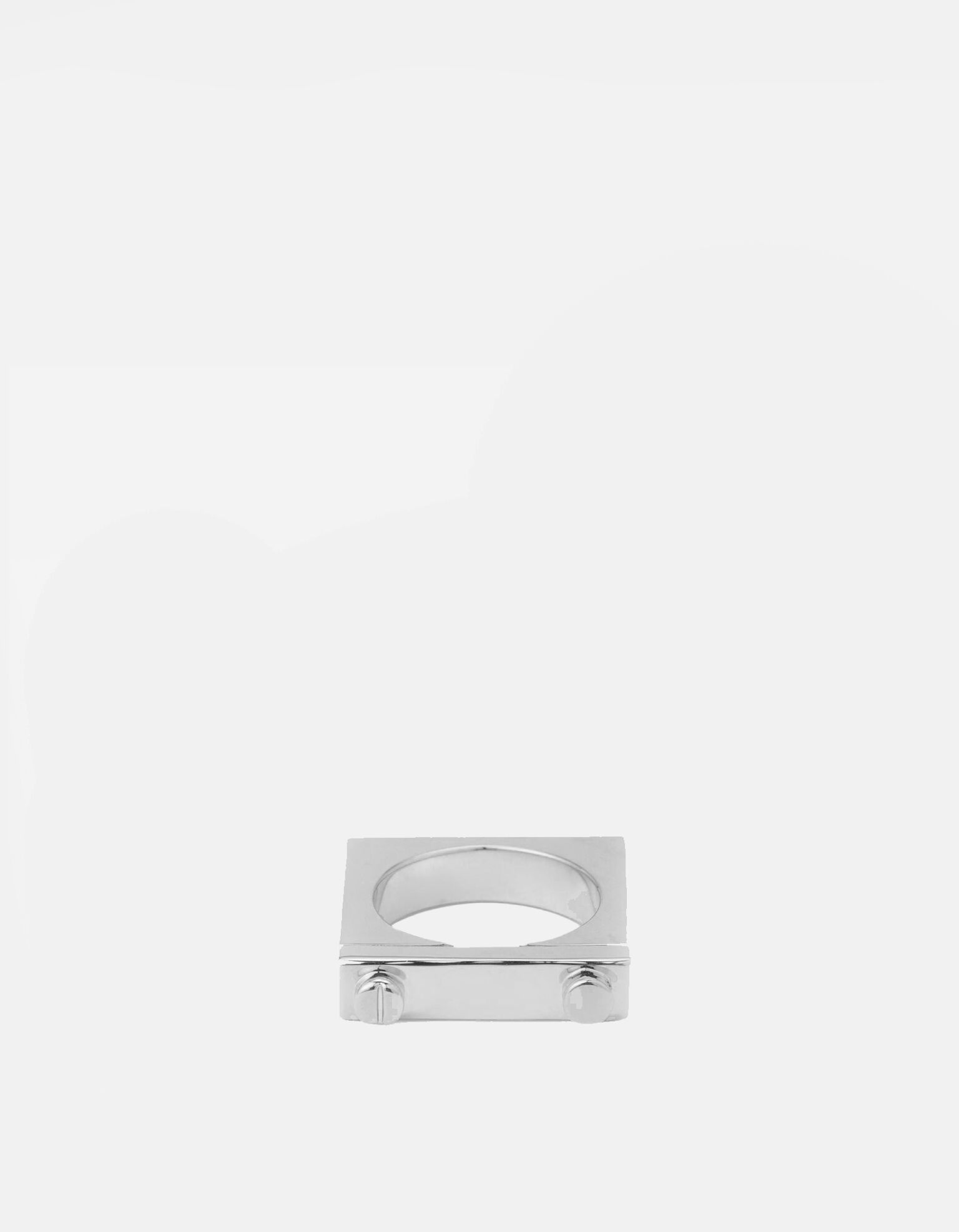 Sterling Silver Square Ring for Women - Elegant Minimalist Jewelry Gift for Her - Perfect for Everyday Wear, Parties & Special Occasions