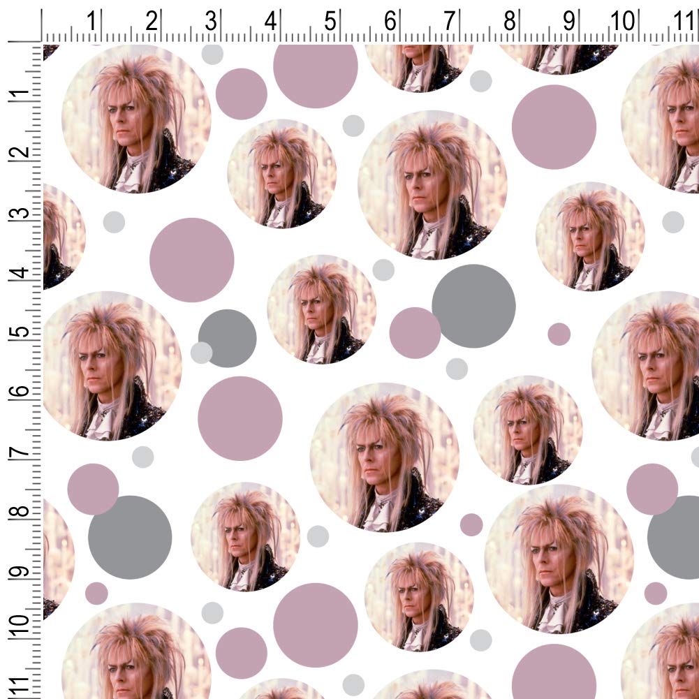 David Bowie as Jareth from Labyrinth Gift Wrap Paper Roll - Unique Bowie Themed Wrapping Paper for Birthdays, Christmas & Fan Gifts - Perfect for Music Lovers & Movie Fans