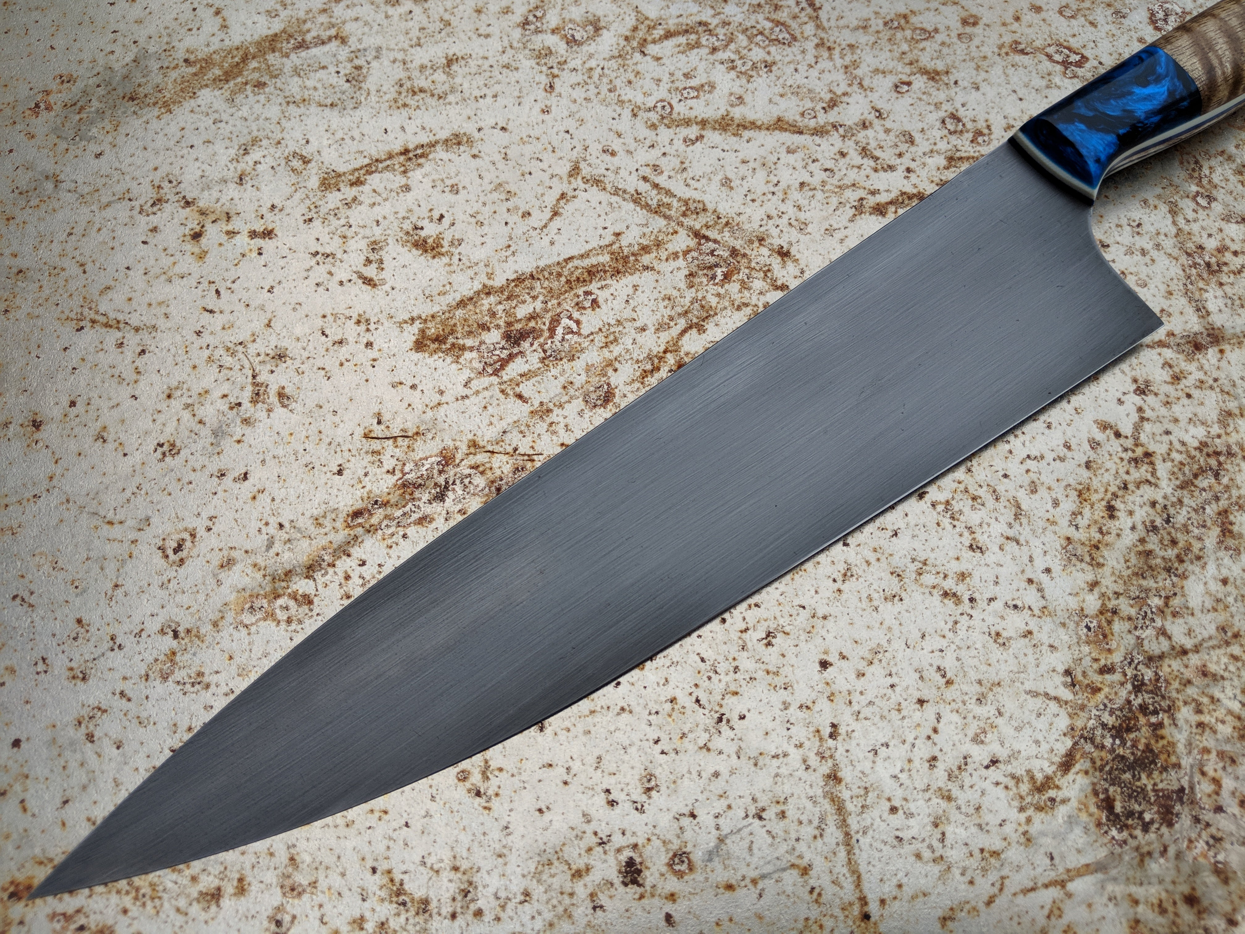 NORA Knives 10 Inch Chef Knife - Professional Kitchen Knife for Cooking, Slicing, and Chopping - High Carbon Stainless Steel Blade with Ergonomic Handle - Perfect for Home Chefs and Professional Kitchens