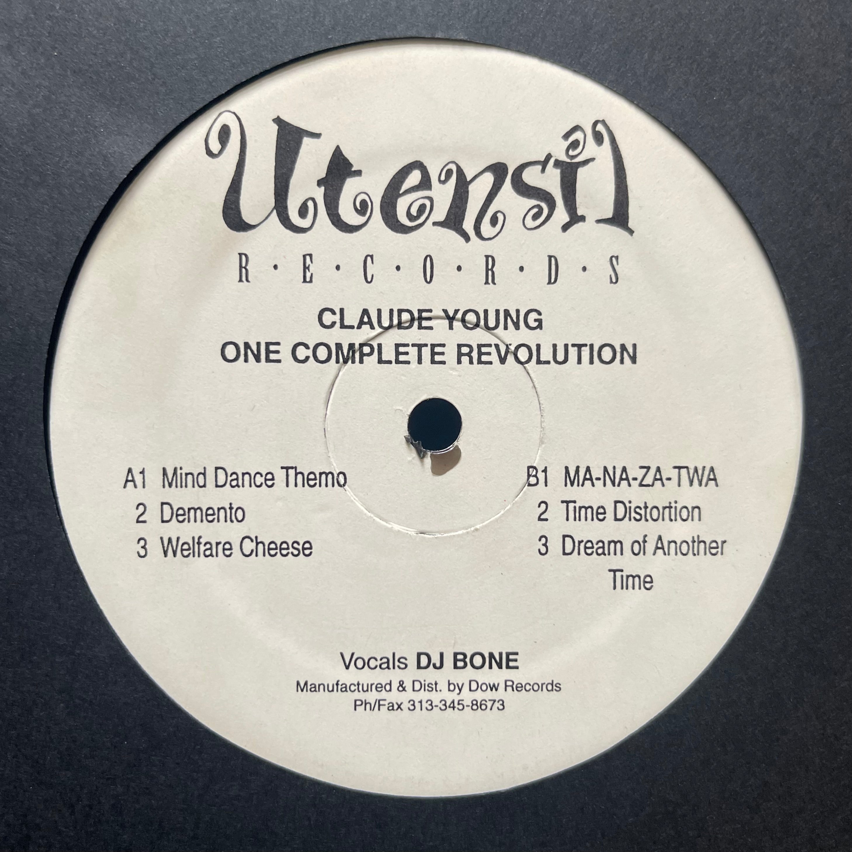 Claude Young One Complete Revolution UT002 Vinyl Record - Limited Edition House & Techno Music for DJs & Collectors | Perfect for Nightclubs & Home Listening