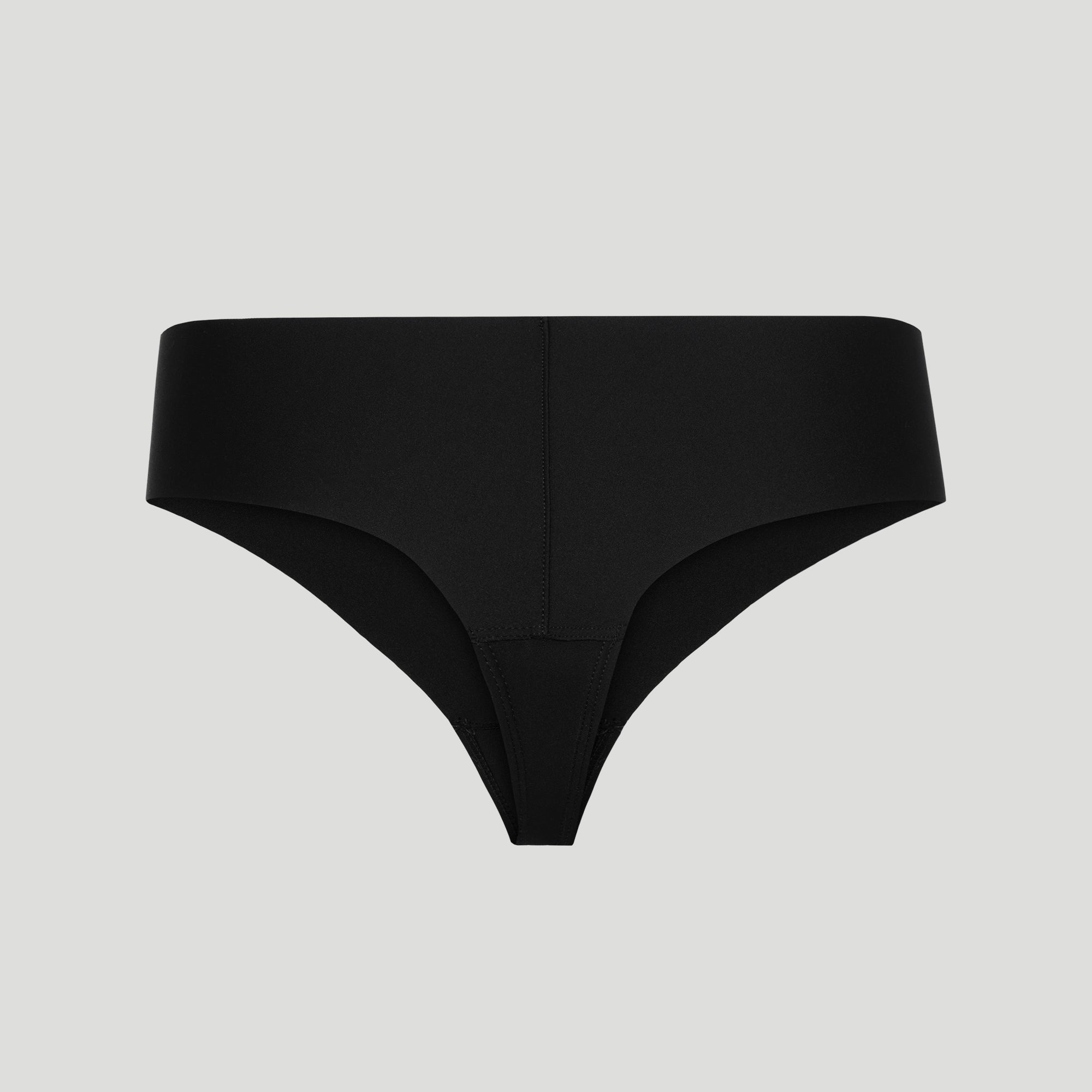 Camel Proof High Rise Thong - Seamless No Show Underwear for Women | Comfortable Everyday Wear, Yoga & Workout