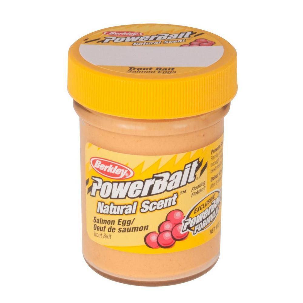 Berkley Natural Scent Trout Bait Dough - Freshwater Fishing Lure for Trout, Salmon & Bass - Ideal for River, Lake & Stream Fishing