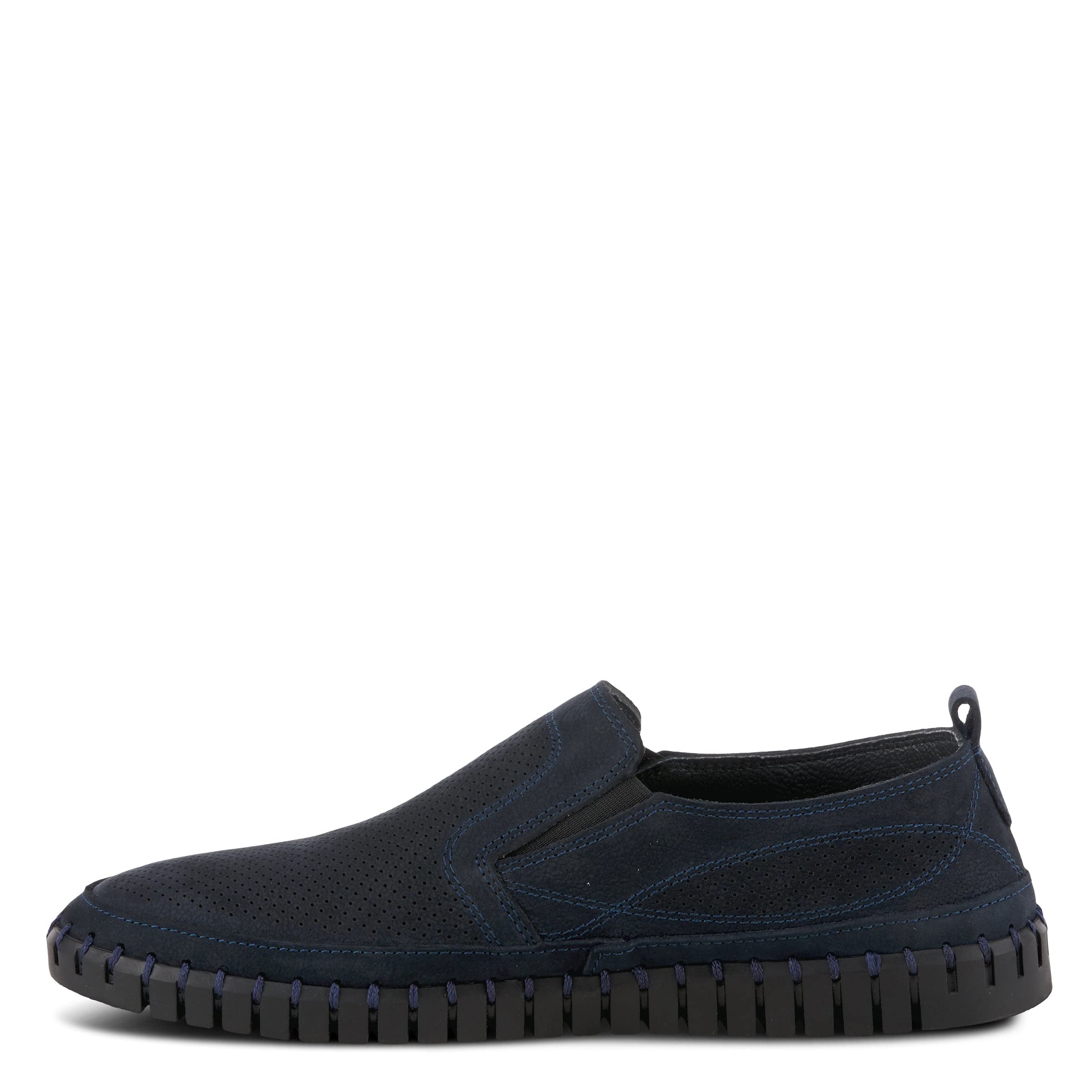 Spring Step Men's Mateo Slip-On Loafers - Comfortable Casual Shoes for Men | Breathable & Lightweight | Perfect for Work, Travel & Everyday Wear
