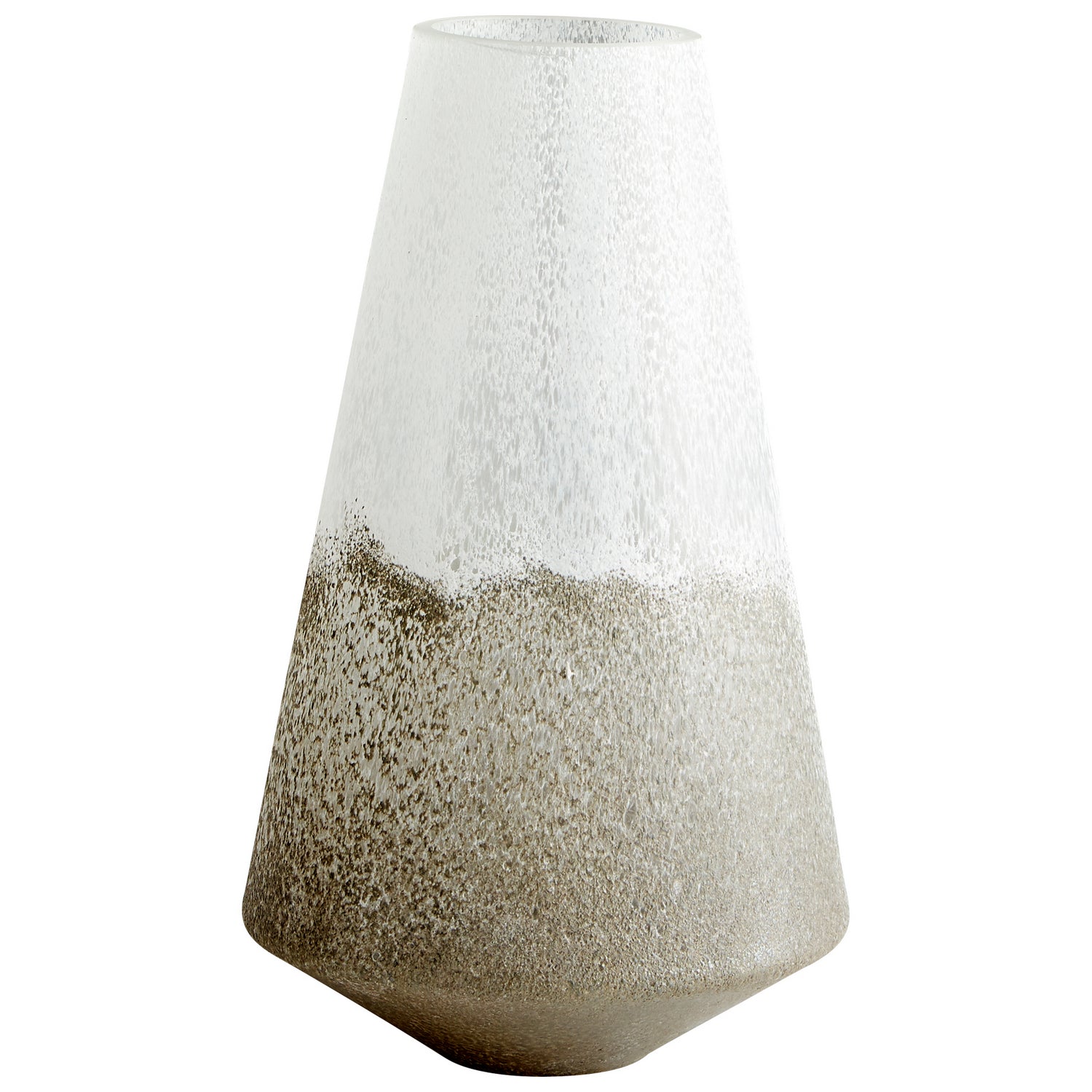Cyan Design 10028 Reina Vase - Tuscan Scavo Style Medium Ceramic Vase for Home Decor, Wedding Centerpieces & Tabletop Display