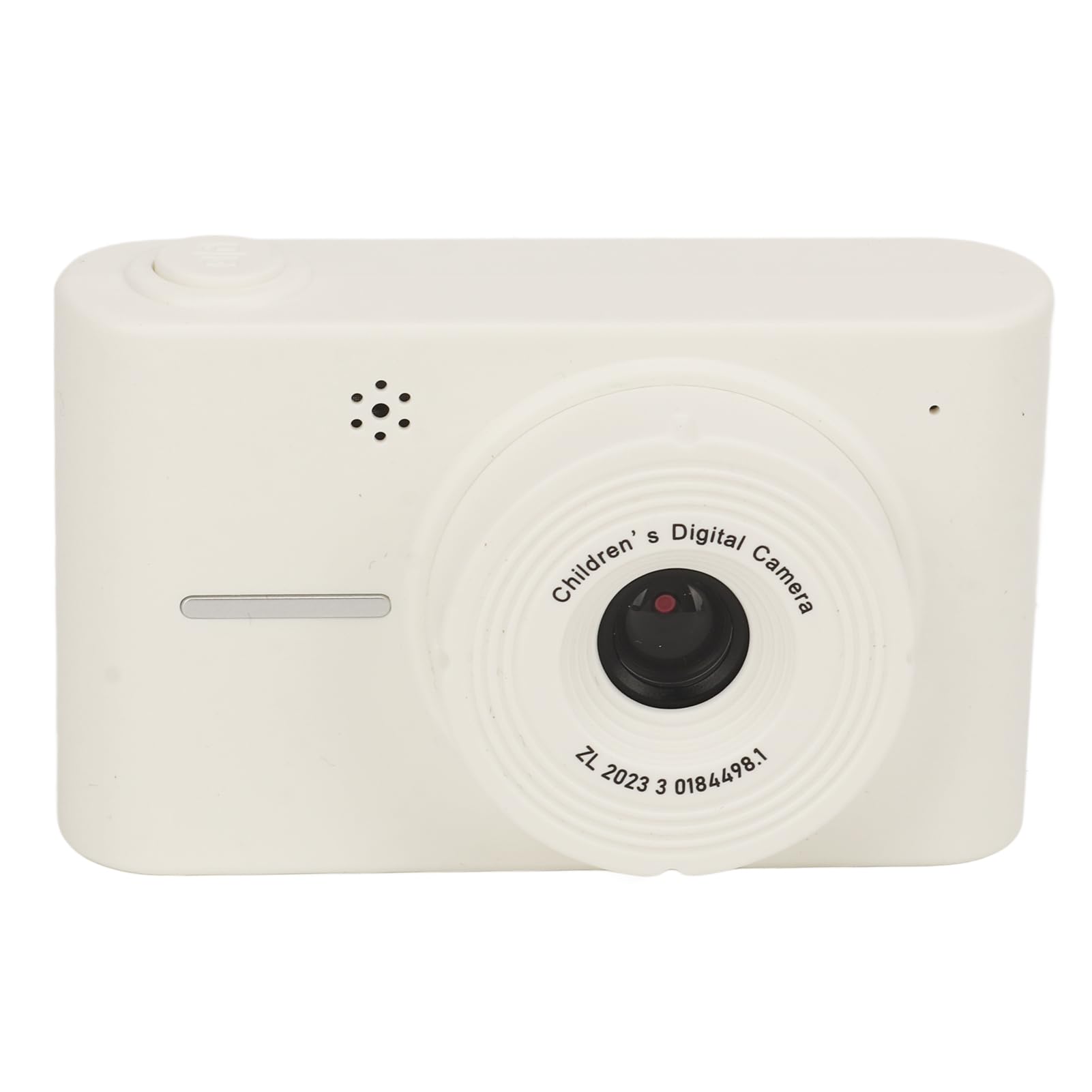 1080P HD Digital Camera with Autofocus, 40MP Resolution & 8X Zoom - Perfect for Travel, Vlogging, and Everyday Photography (White)