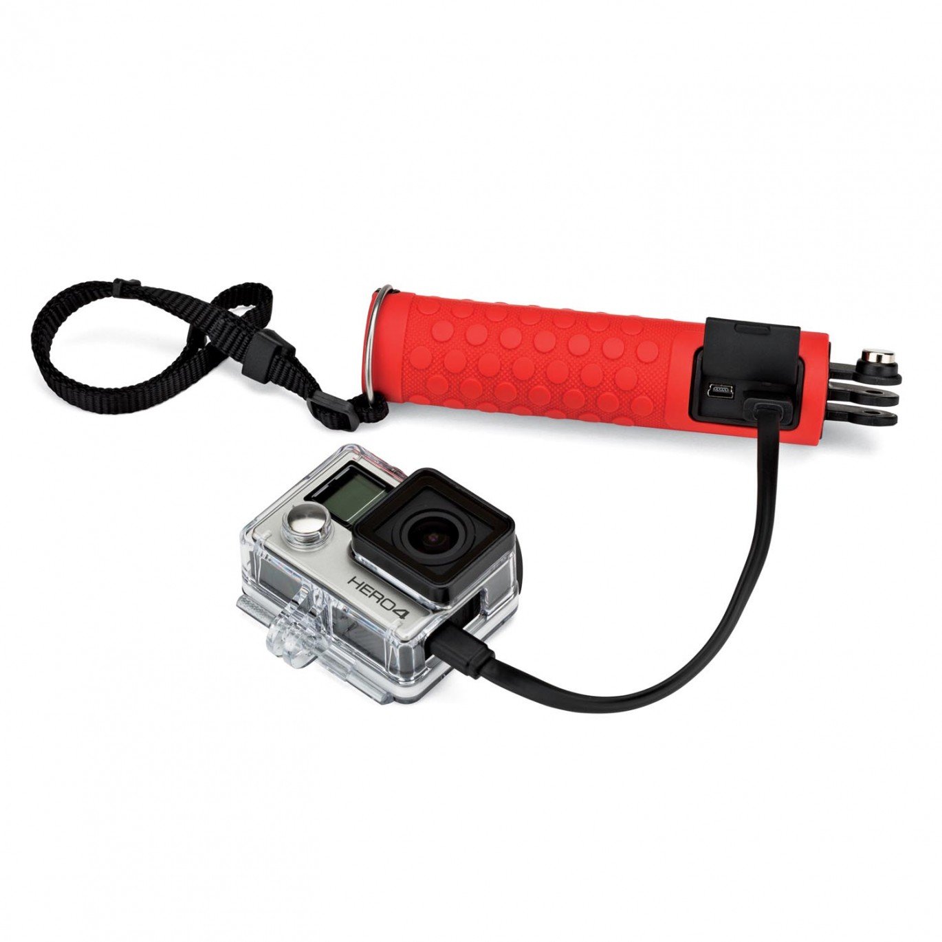 JOBY Action Battery Grip - Portable Charger & Hand Grip for GoPro & Action Cameras - Perfect for Outdoor Adventures & Vlogging