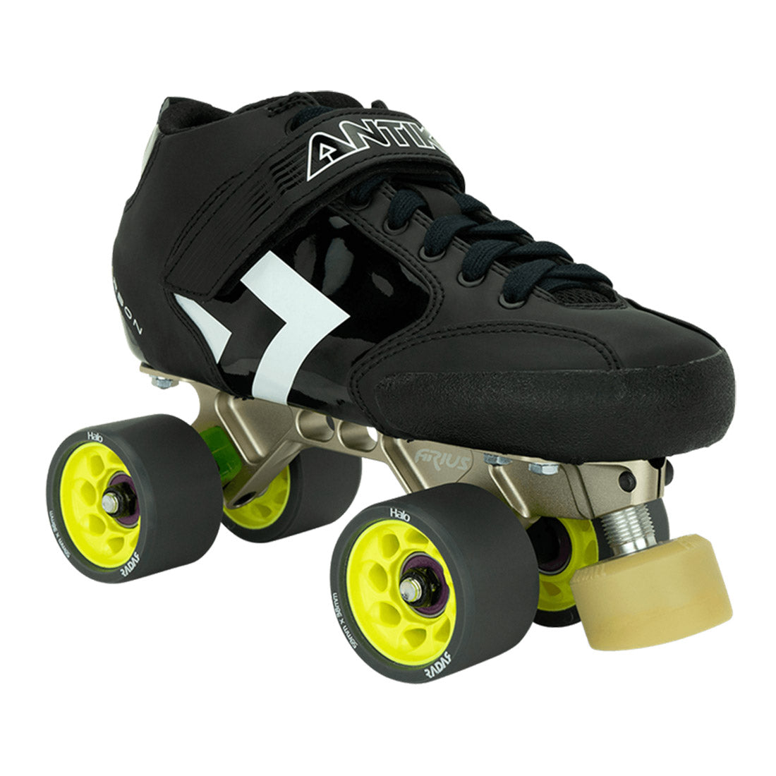 Antik Jet Carbon Complete Skate with Arius Plate - 2024 Model for Speed Skating & Competitive Roller Derby