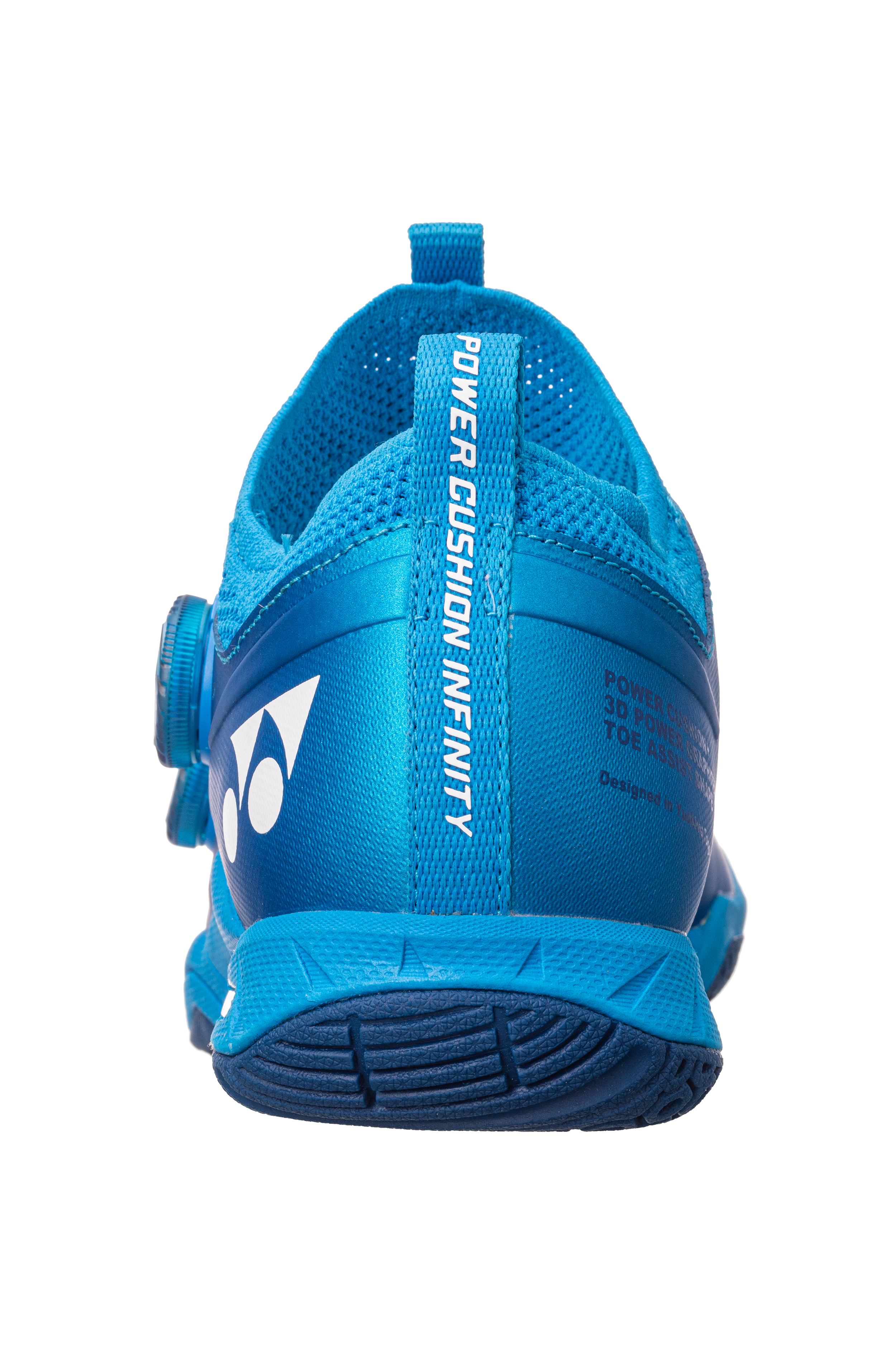 Yonex Power Cushion Infinity 2 Badminton Shoes for Men & Women - Lightweight Comfort with Metallic Blue Design - Perfect for Indoor Court Sports & Training