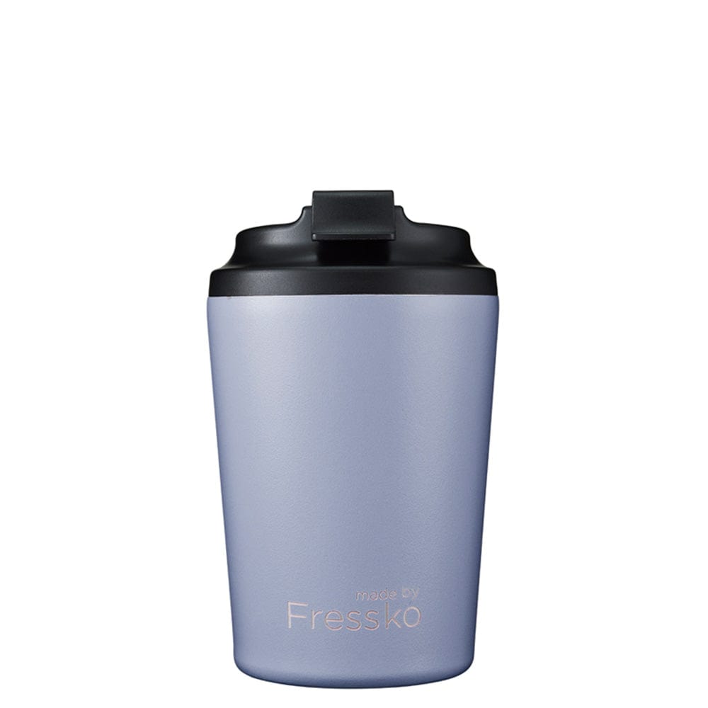Fressko Reusable Coffee Cup Bino 8oz - Insulated Travel Mug for Hot & Cold Drinks - Perfect for Office, Camping, and Commuting