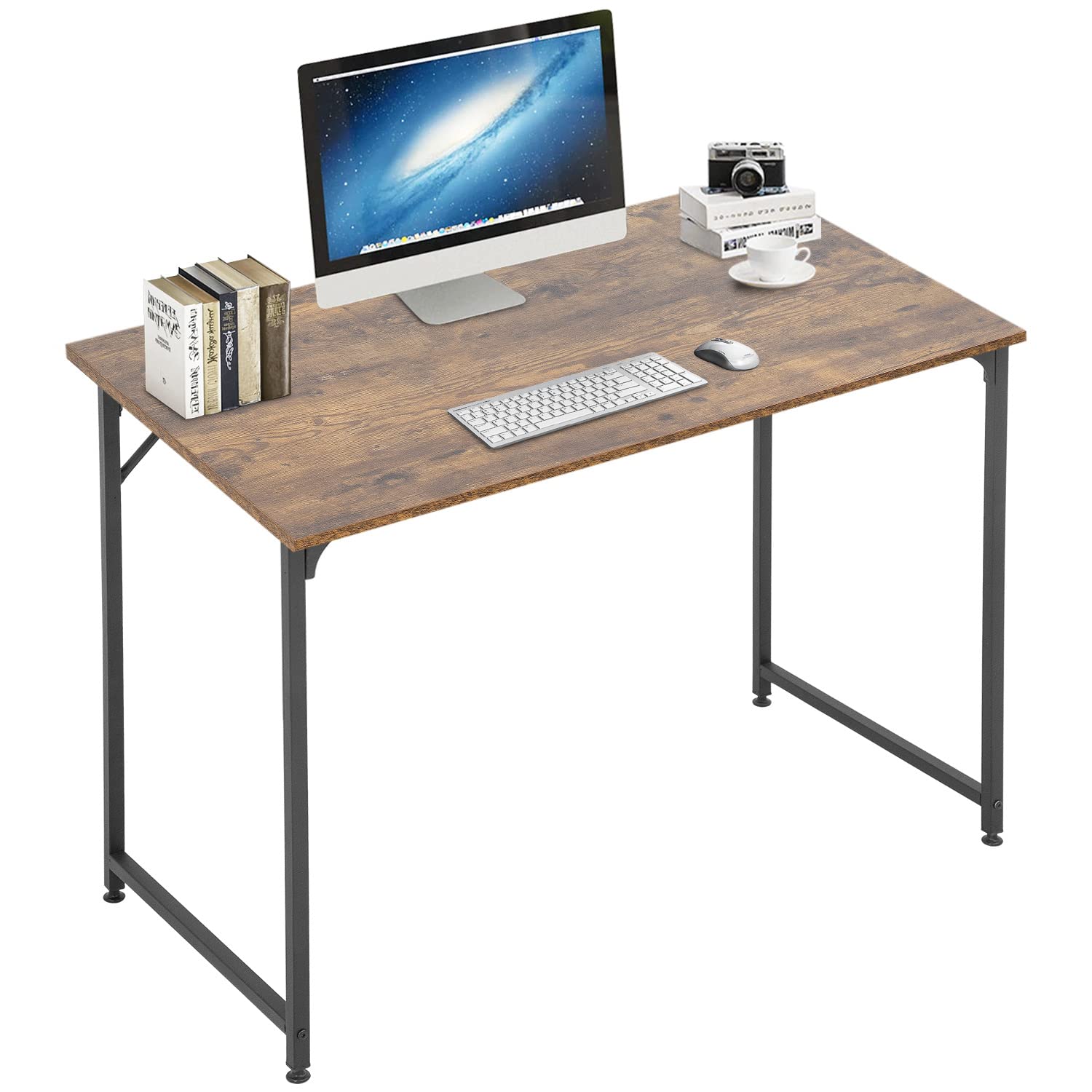 BestOffice Z-Shaped Gaming Desk - Ergonomic Computer Workstation with Headphone Hook for PC Gamers | Perfect for Esports, Streaming & Home Office Setup