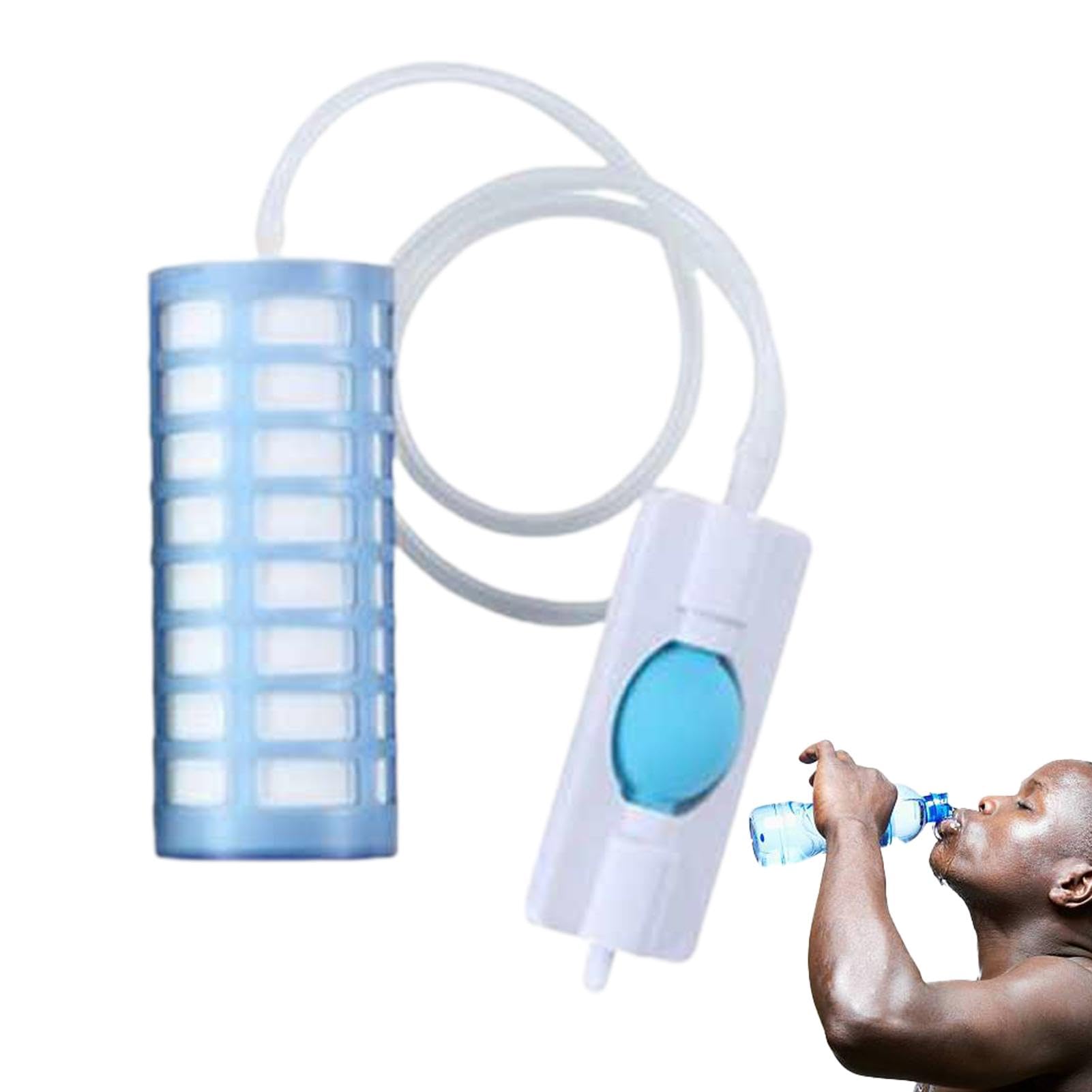 **Portable Backpacking Water Filter Bottle - Survival & Hiking Water Purifier System with Sediment Filtration | Ideal for Camping, Hiking, Travel & Emergency Preparedness**