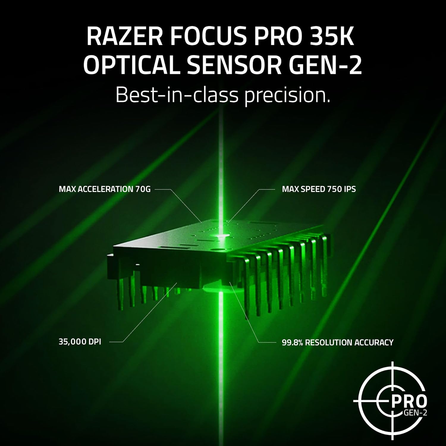 Razer Viper V3 Pro Wireless Gaming Mouse - Lightweight Esports Mouse with HyperSpeed Technology for PC & Mac - Perfect for FPS, MOBA & Competitive Gaming