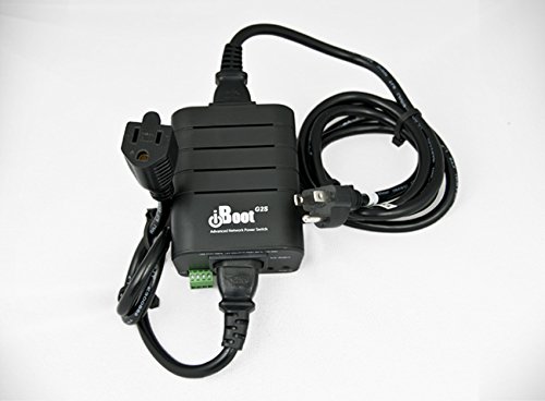 iBoot-G2S Web IP Power Switch - 12 AMPs at 105-125 VAC with Built-in 2 Port Network 10/100 Switch | Cloud Controlled Remote Power Switch for Server Rooms, Data Centers & Smart Home Automation