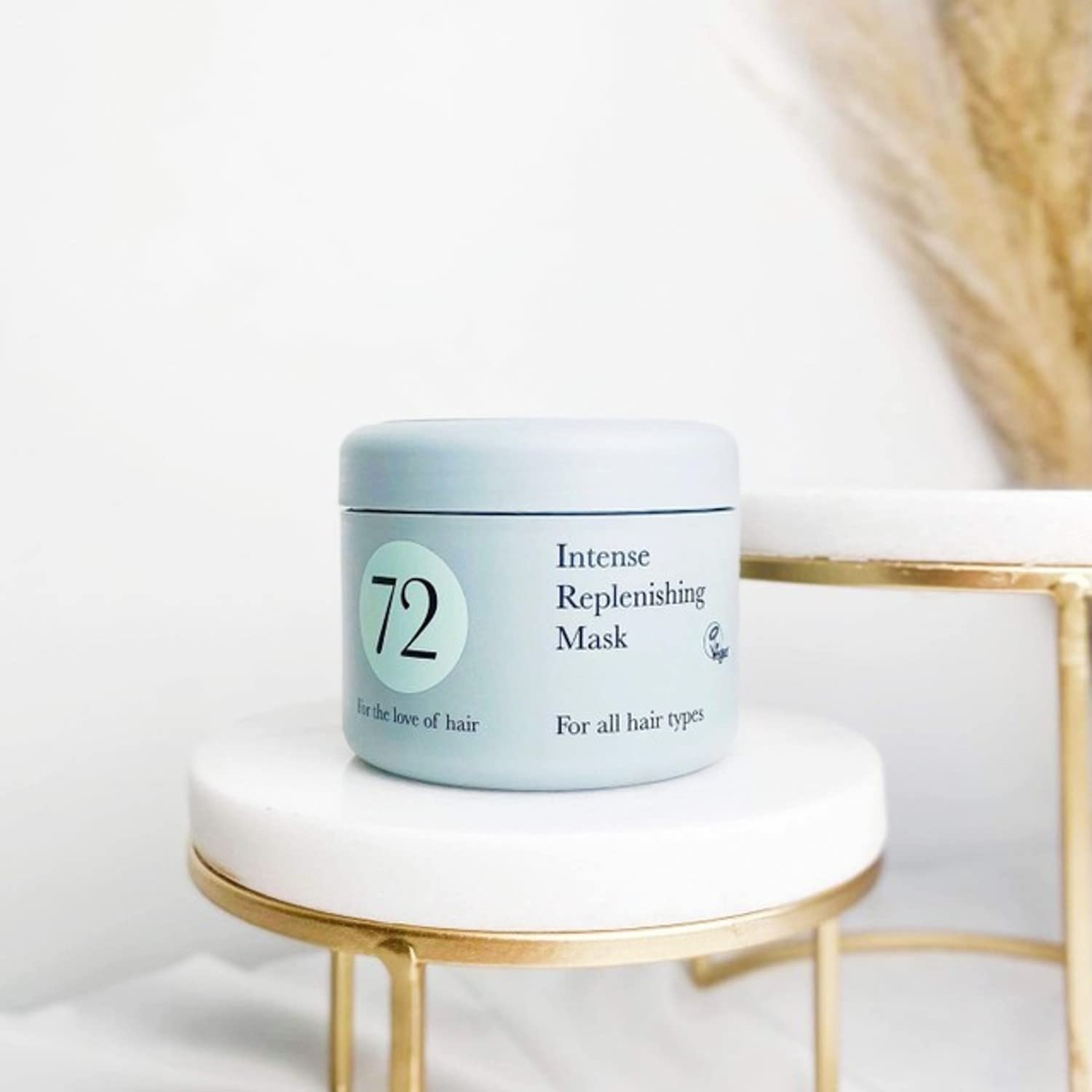 72 Hair Intense Replenishing Hair Mask Treatment - Deep Conditioning for Damaged, Dry & Frizzy Hair - Salon Quality Hair Care at Home - Perfect for Post-Color Treatment & Daily Nourishment
