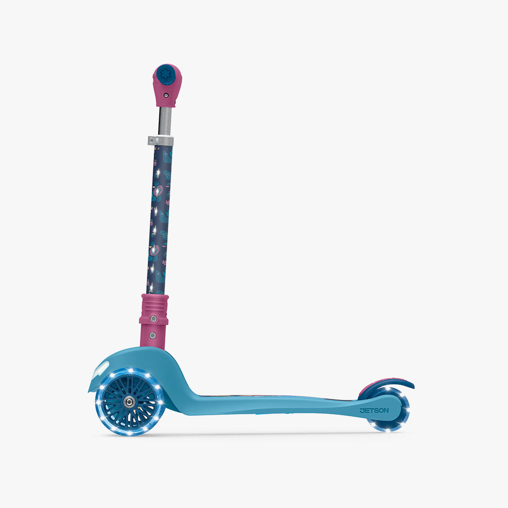 3 Wheel Deluxe Light Up Kick Scooter for Kids - Disney/Paw Patrol Edition - LED Wheels & Adjustable Handlebar - Perfect for School, Park & Neighborhood Rides