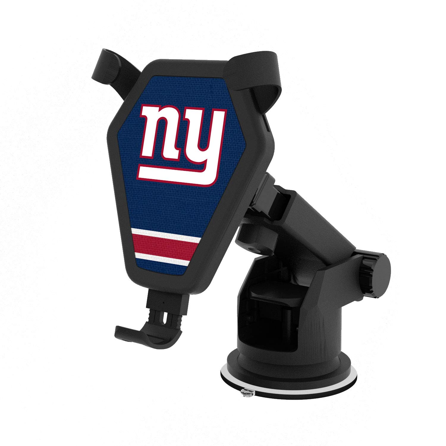 New York Giants NFL Team Logo Wireless Car Charger - Fast Qi Charging for iPhone & Android - Perfect for Commuters & Road Trips