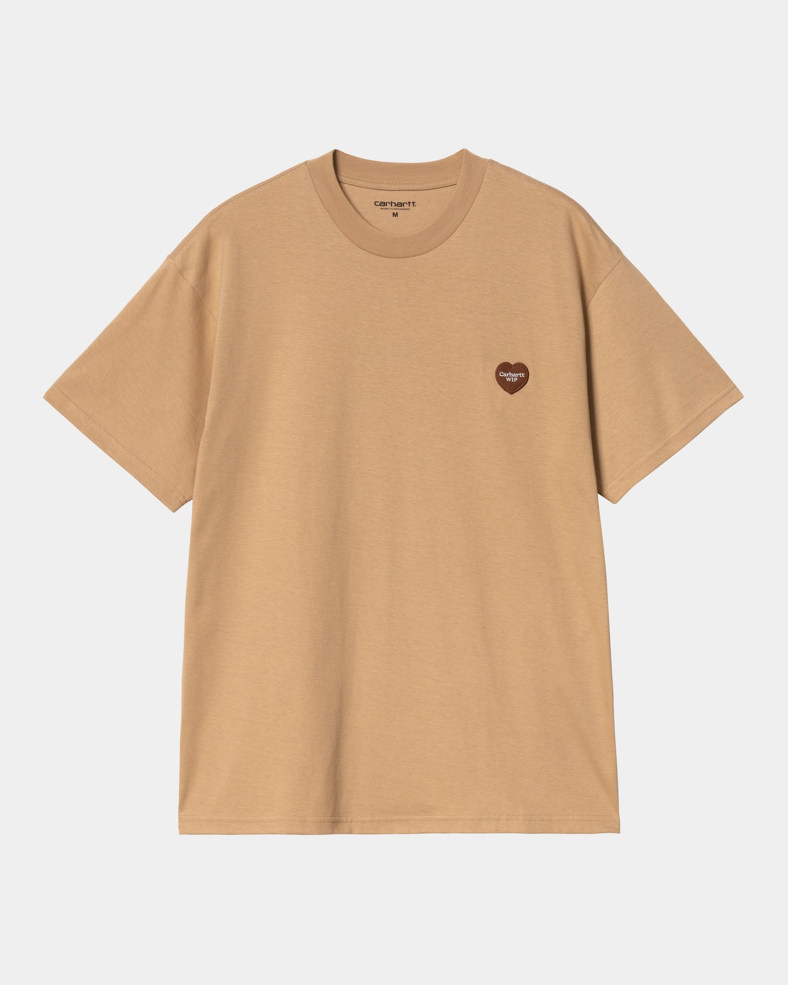 Heart II Hartt Vintage Style T-Shirt for Men & Women | Soft Cotton Comfort Fit Tee in Dusty Hamilton Brown | Casual Wear, Street Fashion, Everyday Outfits