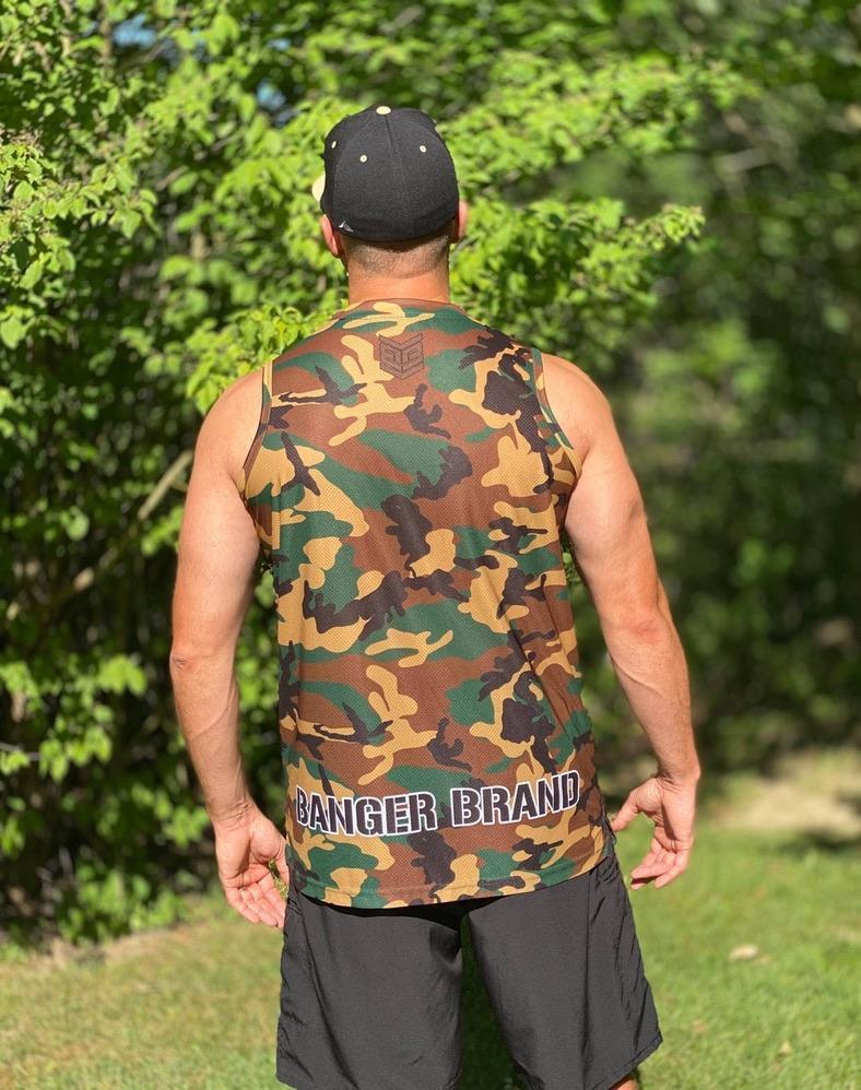 Banger Brand Exclusive Sleeveless Jersey - Athletic Performance Shirt for Men & Women - Gym, Running, Basketball, Workout Apparel
