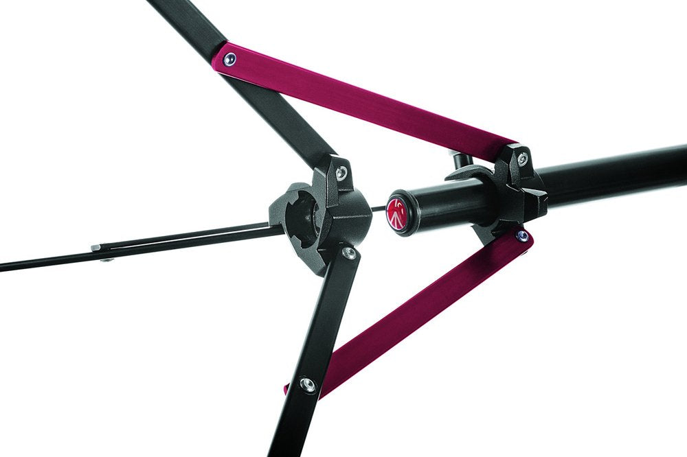 Manfrotto MS0490A Nanopole Light Stand (Black) - Professional Photography & Video Studio Equipment for Lighting, Backdrops & More
