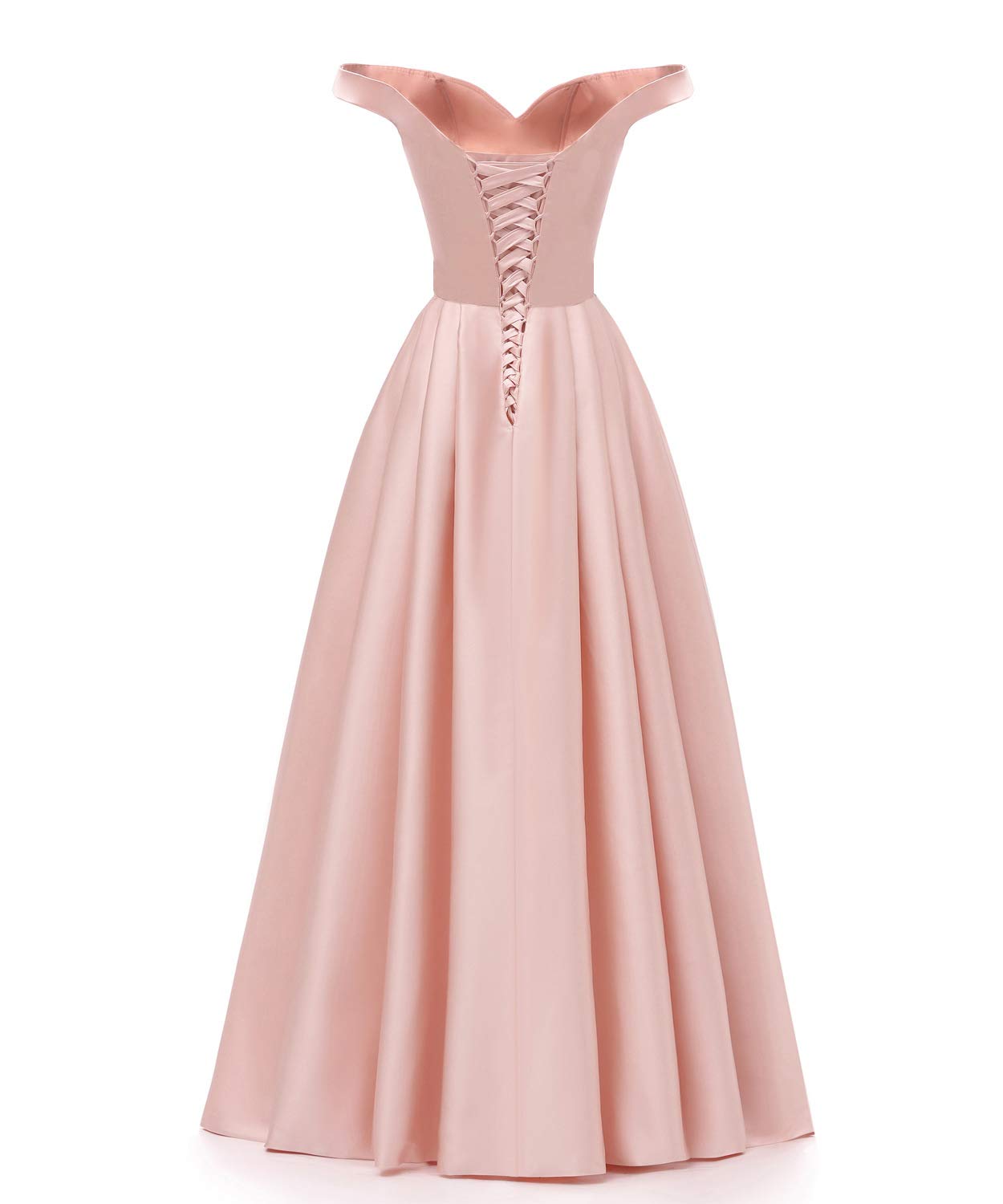 Elegant Plus Size Yellow Pleated Satin Prom Dress with Pockets - Off Shoulder Formal Gown for Women Size 20 | Perfect for Homecoming, Prom Night, Evening Parties & Special Occasions