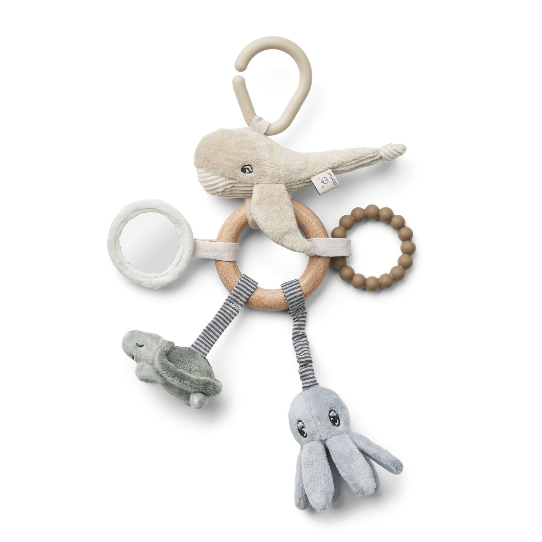 LIEWOOD Angie Sea Creature Activity Toy - Interactive Sensory Play for Kids, Ocean Animal Learning Toy, Mist Mix for Toddlers & Preschoolers - Perfect for Bath Time, Classroom & Outdoor Play