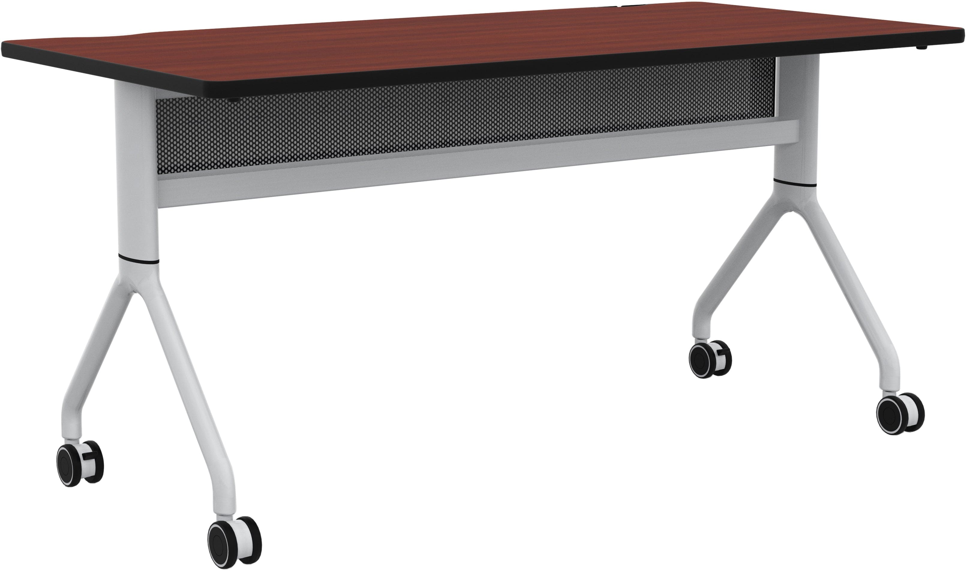 Safco Rumba 60 x 30 Inch Flip Nesting Table - Space-Saving Office & Home Furniture for Small Spaces [RBA6030FL] - Perfect for Conference Rooms, Dorm Rooms & Compact Living Areas