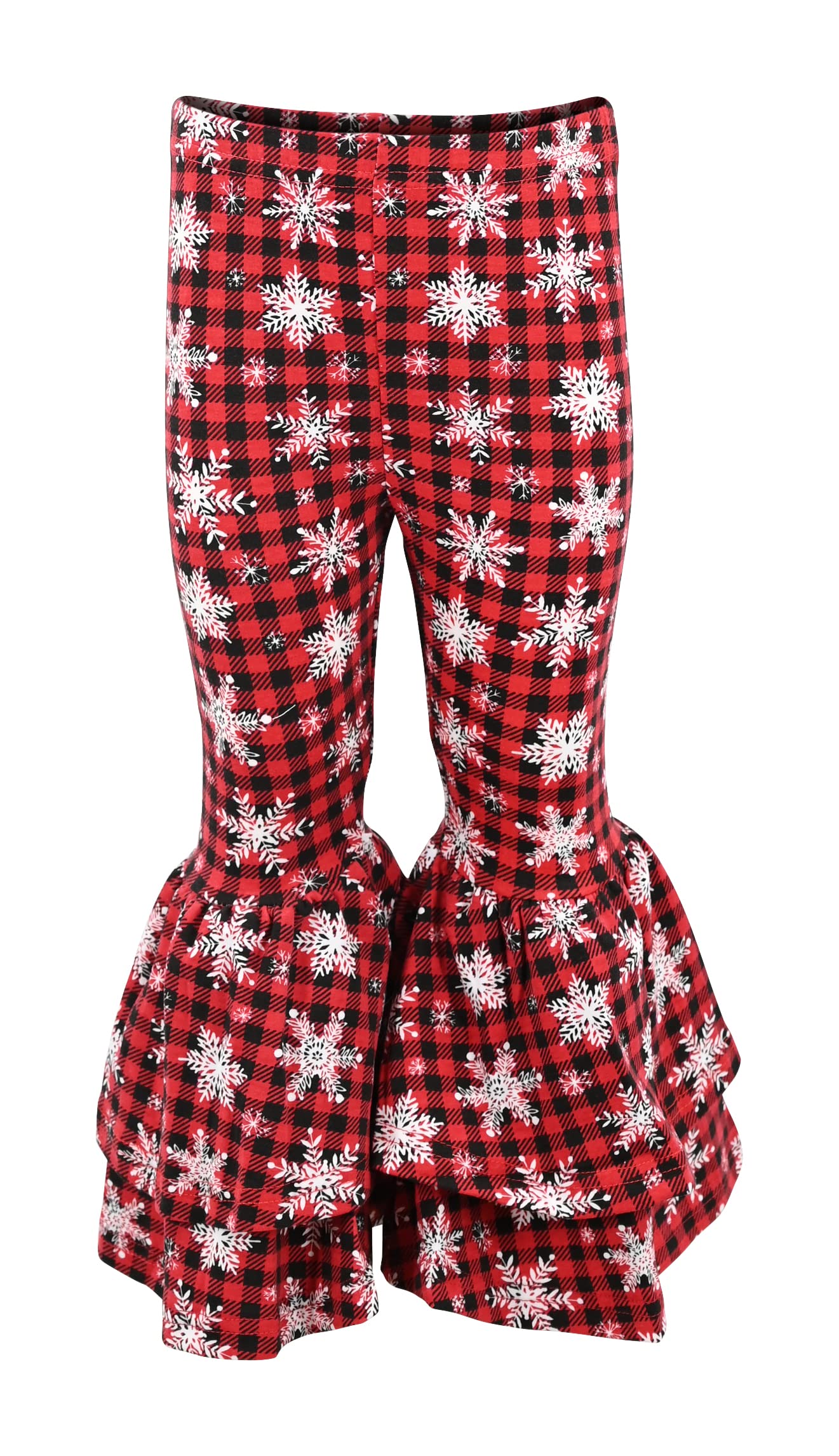 Girls 2-Piece Bell Bottom Outfit - Toddler Clothes Set for Playtime