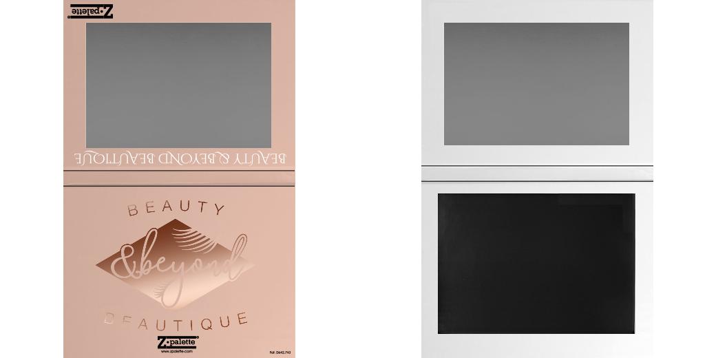 Custom Extra Large Z Palette - Magnetic Makeup Palette for Eyeshadows & Blush - Perfect for Makeup Artists & Travel Organizers